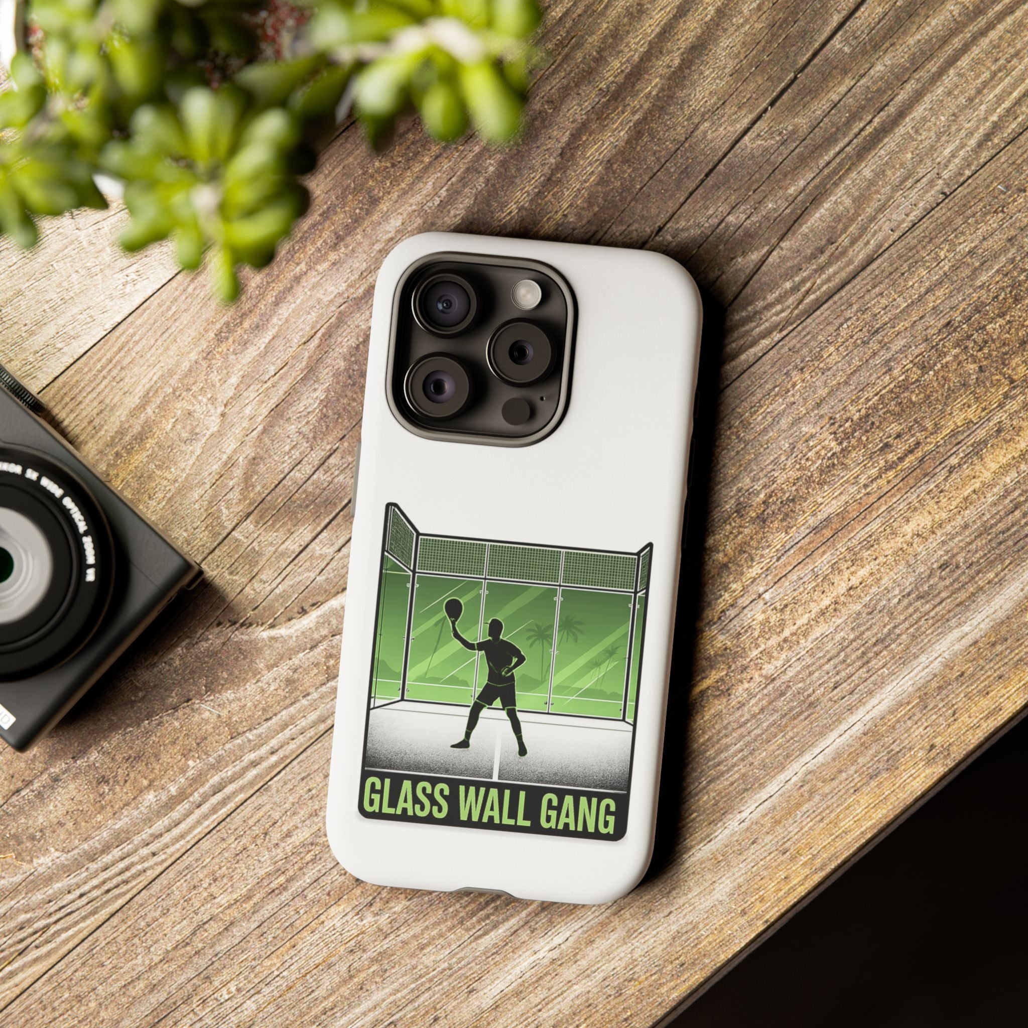 Phone Case — Glass Wall Gang Padel Tennis Design