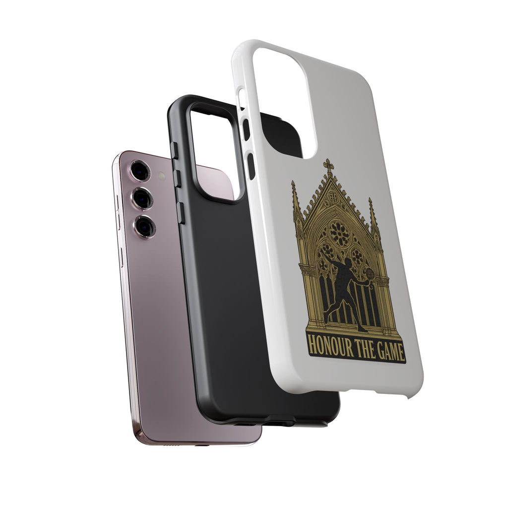 Phone Case — 'Honour the Game' Gothic Padel Tennis Cathedral Design