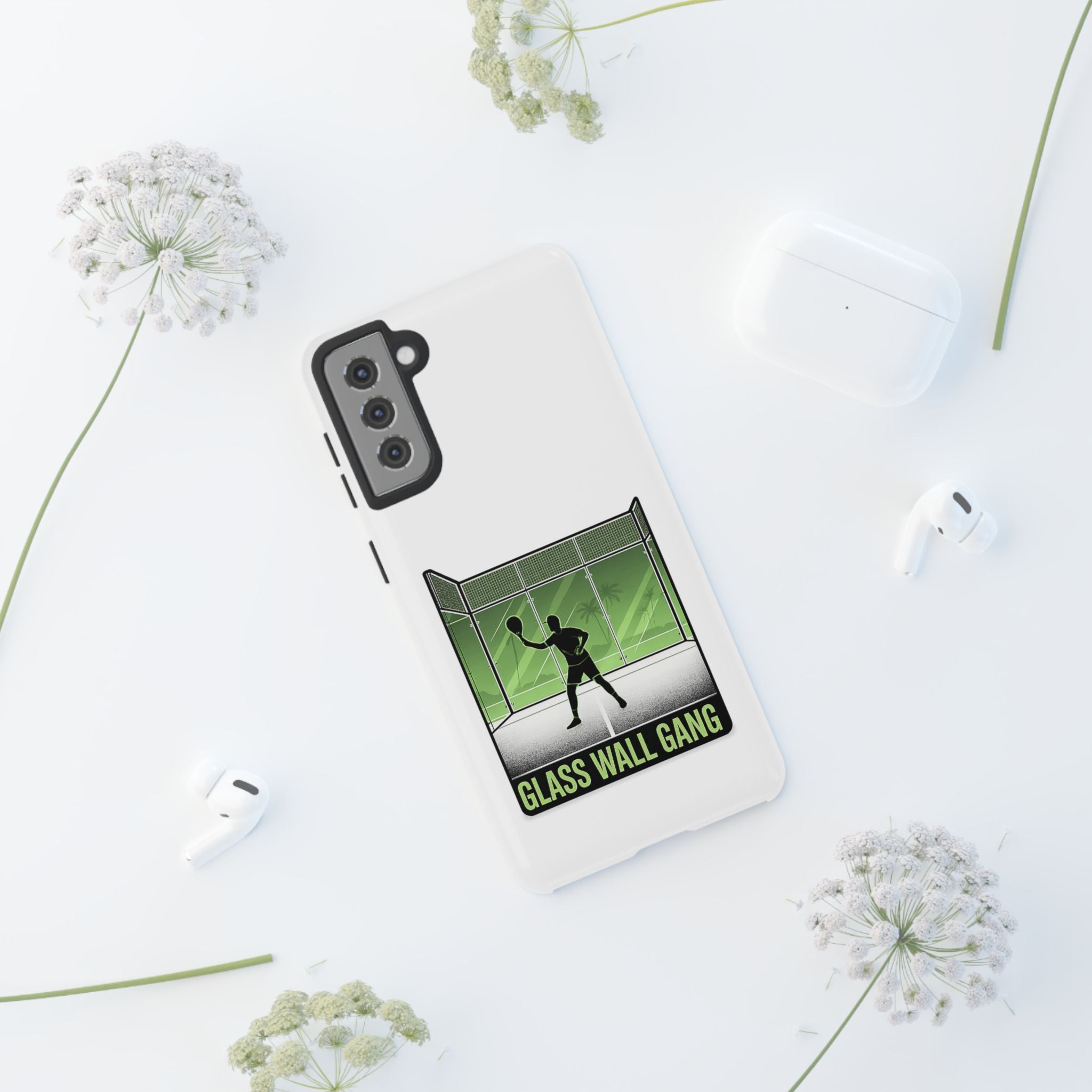 Phone Case — Glass Wall Gang Padel Tennis Design