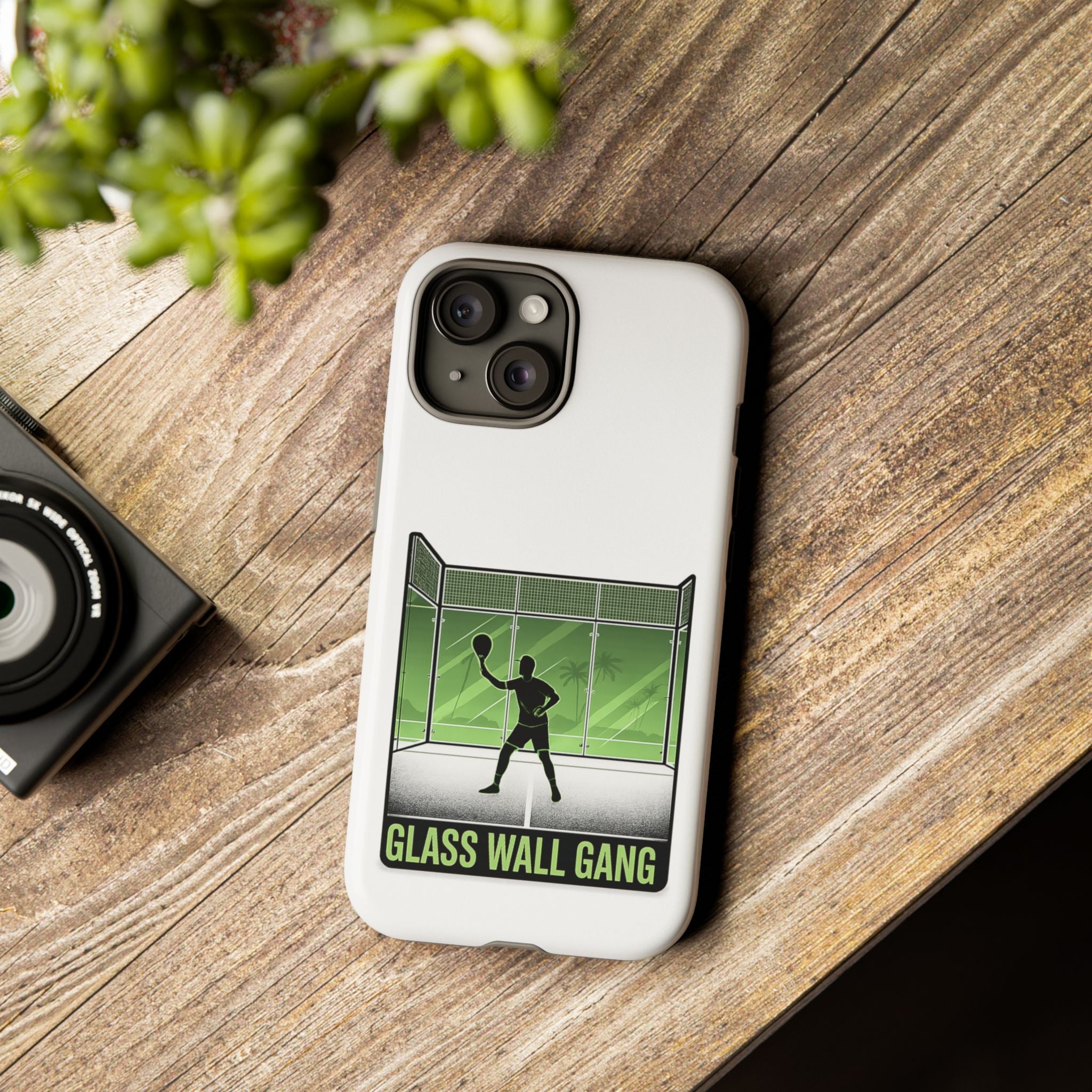 Phone Case — Glass Wall Gang Padel Tennis Design