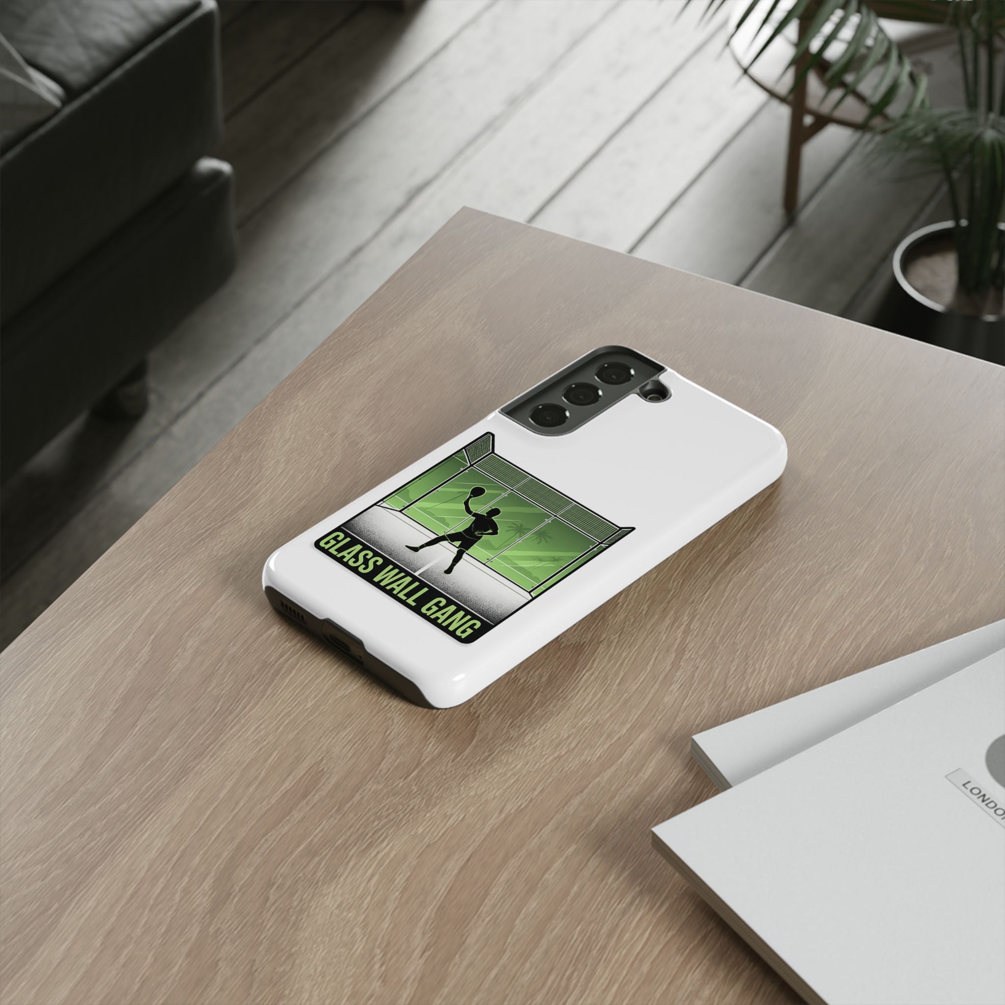 Phone Case — Glass Wall Gang Padel Tennis Design