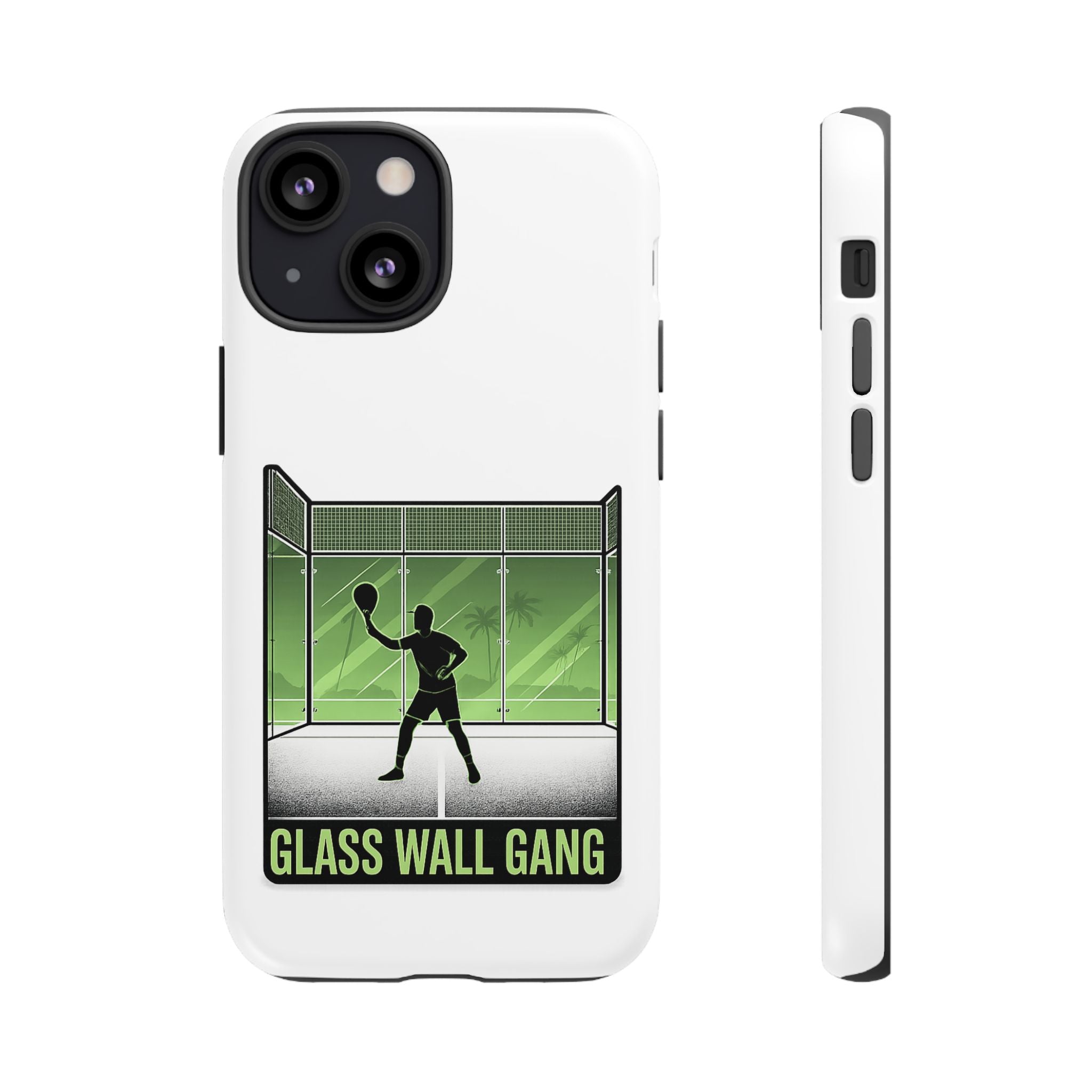 Phone Case — Glass Wall Gang Padel Tennis Design