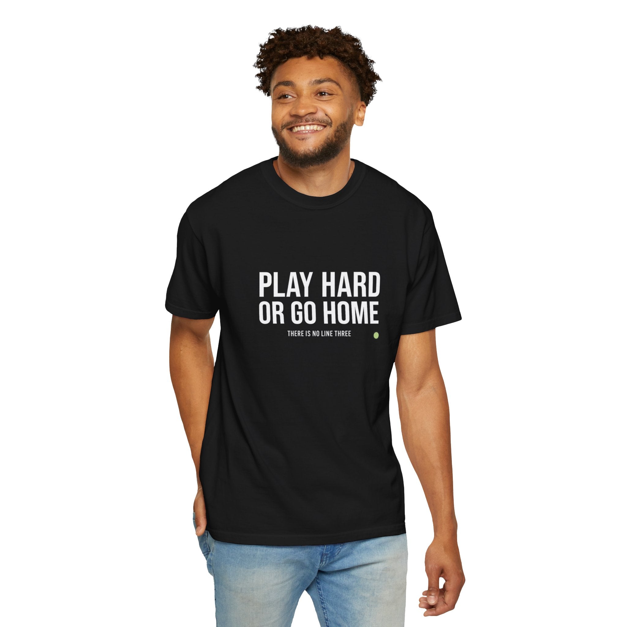 Play Hard or Go Home T-Shirt — Padel Tennis Sports Tee