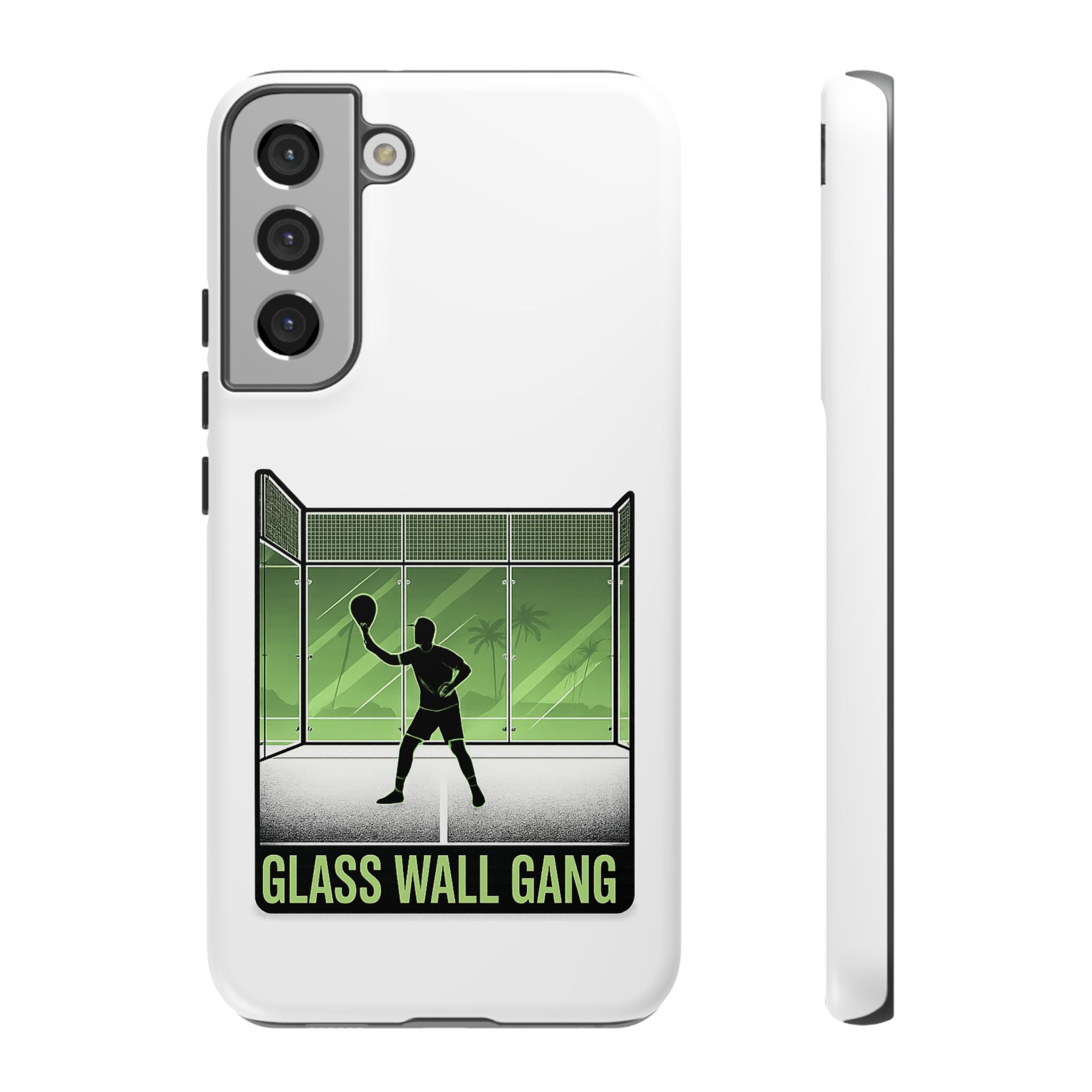 Phone Case — Glass Wall Gang Padel Tennis Design