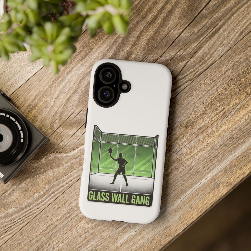 Phone Case — Glass Wall Gang Padel Tennis Design
