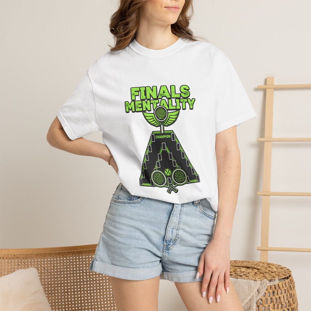 Finals Mentality T‑Shirt — Padel Tournament Champion Tee