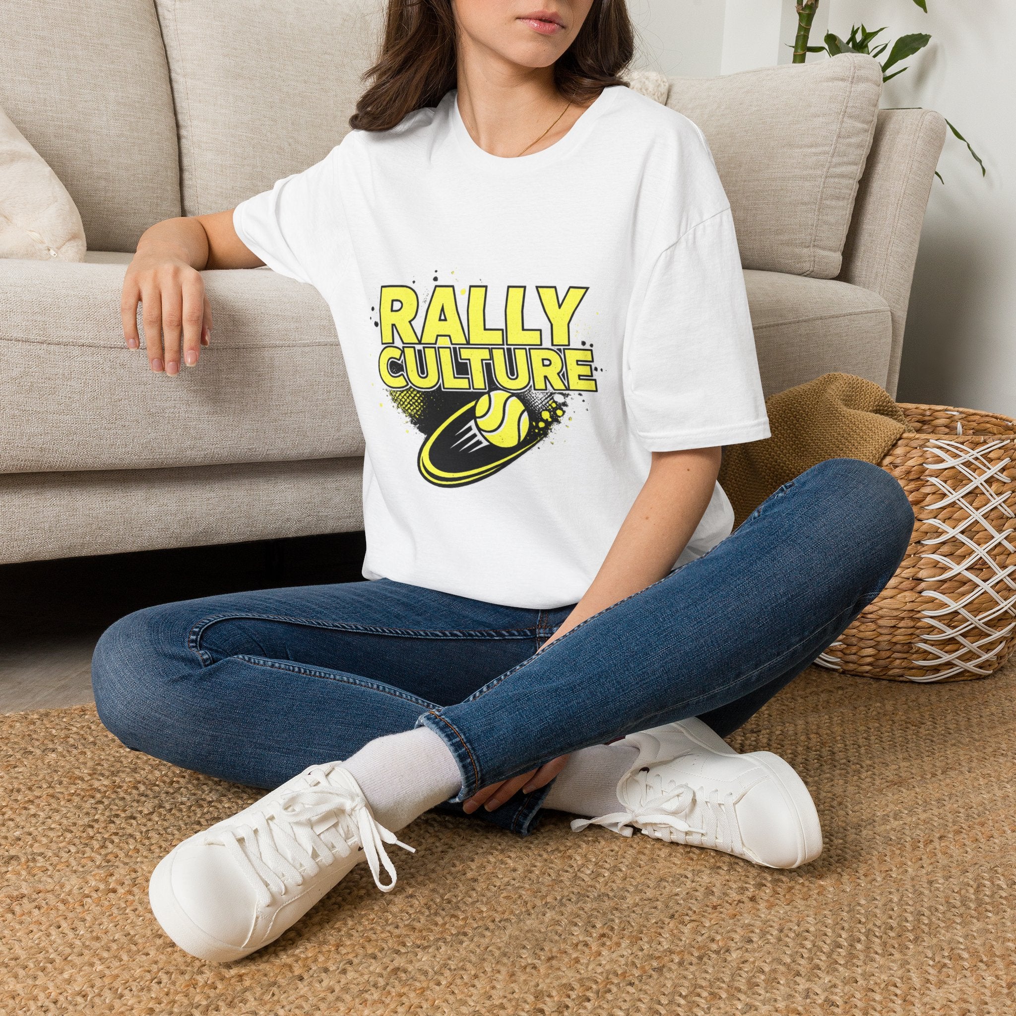 Rally Culture padel T-Shirt — Retro Sporting Graphic Tee