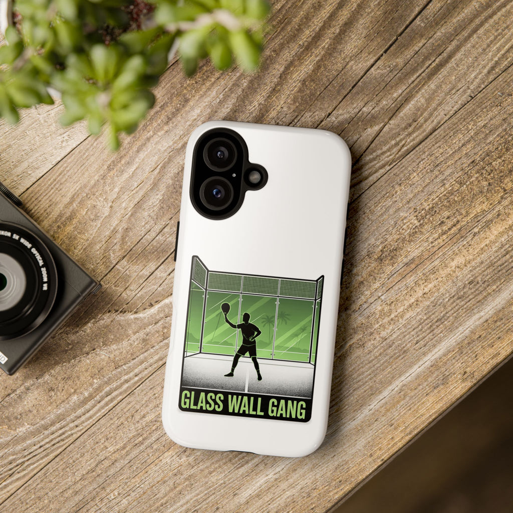 Phone Case — Glass Wall Gang Padel Tennis Design
