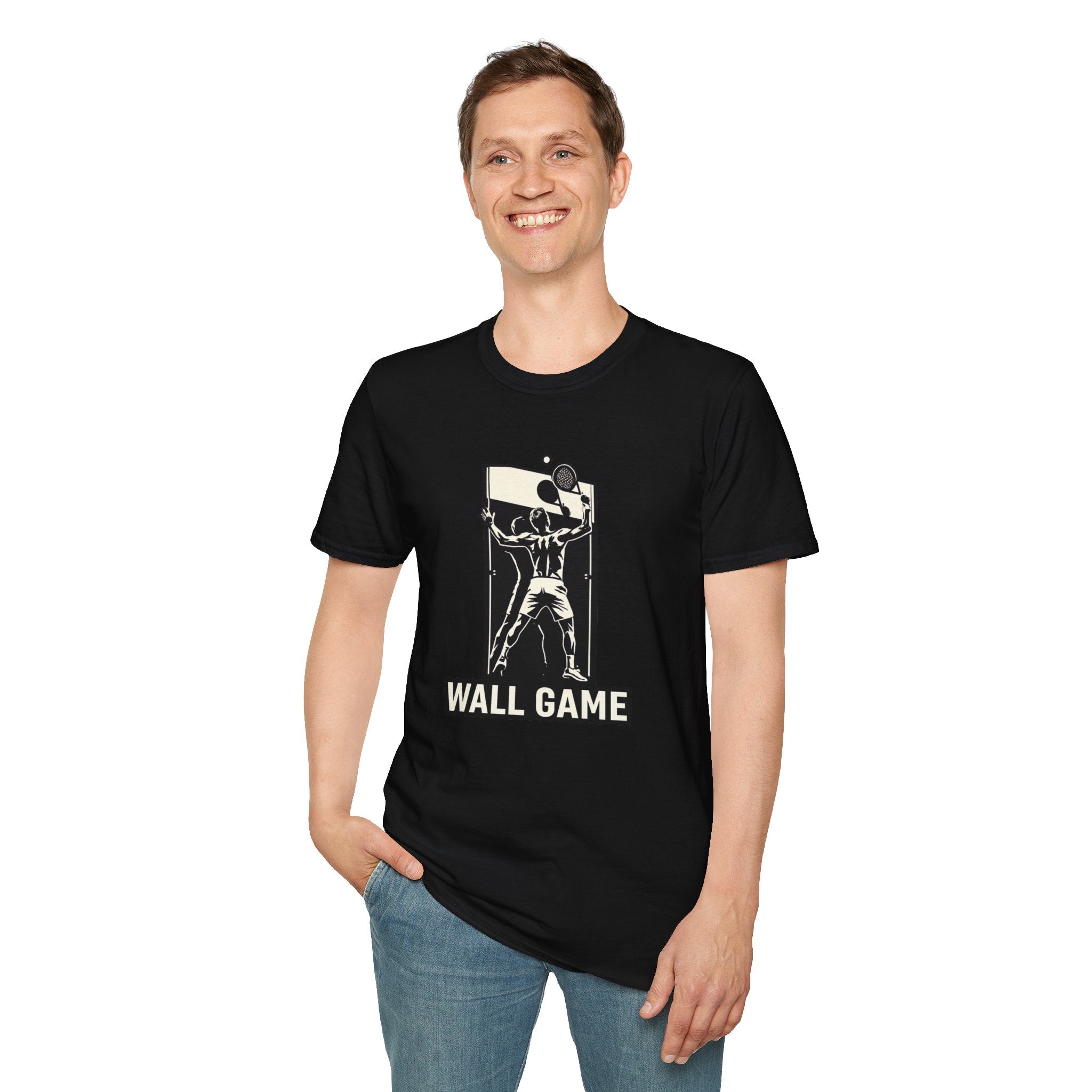 Wall Game Padel Tennis T-Shirt — Retro Tee
