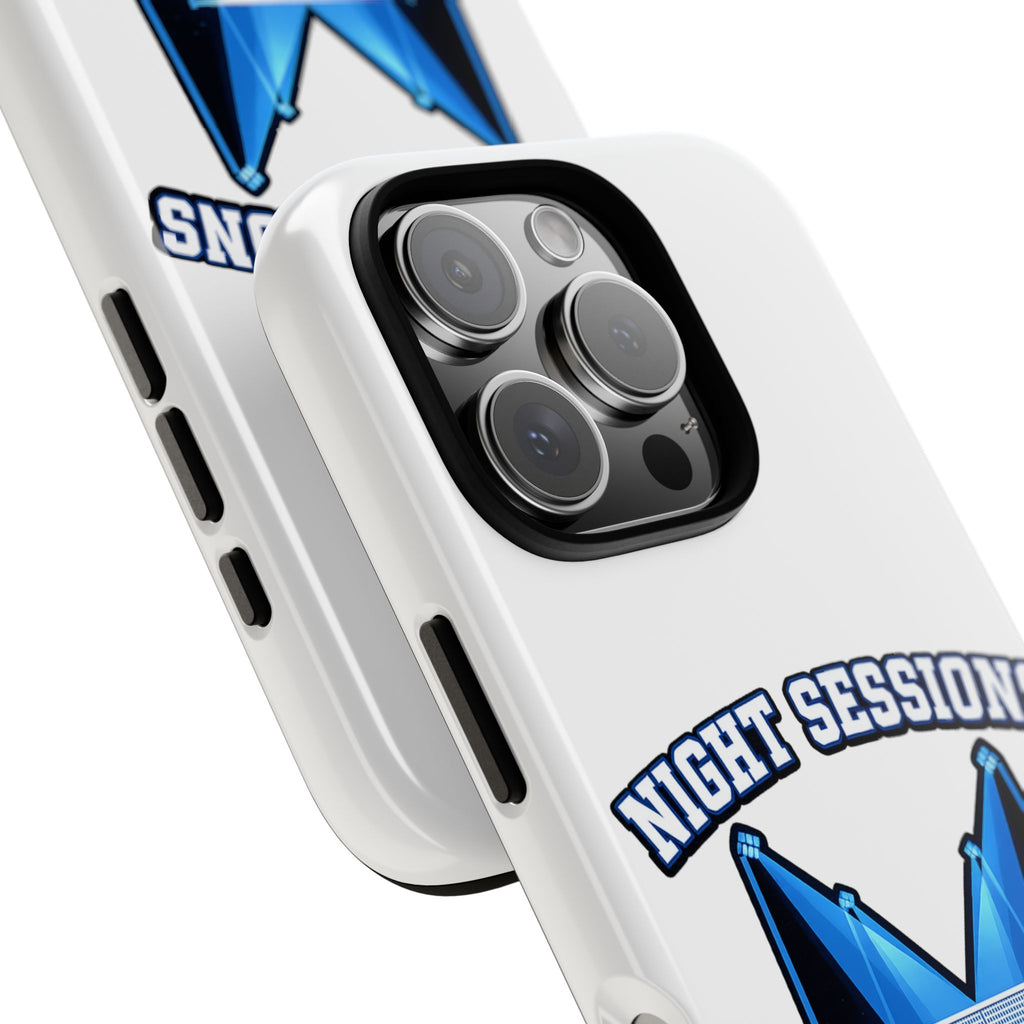Night Sessions Phone Case — Tough Protective Slim Case with Padel-Inspired Design