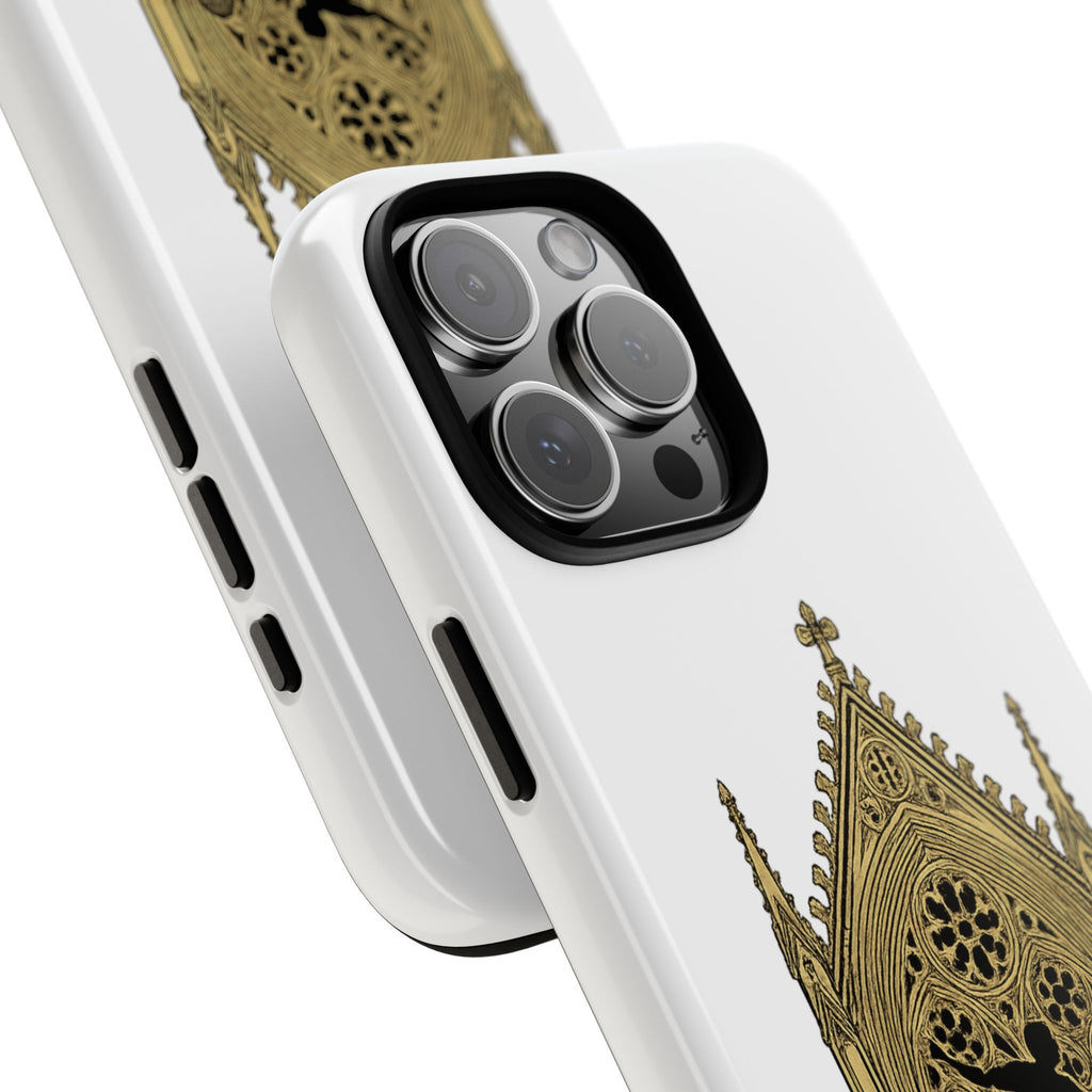 Phone Case — 'Honour the Game' Gothic Padel Tennis Cathedral Design