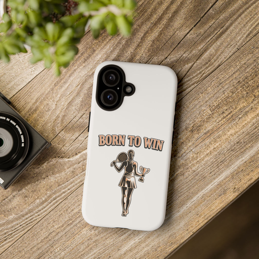 Born to Win PadelTennis Phone Case