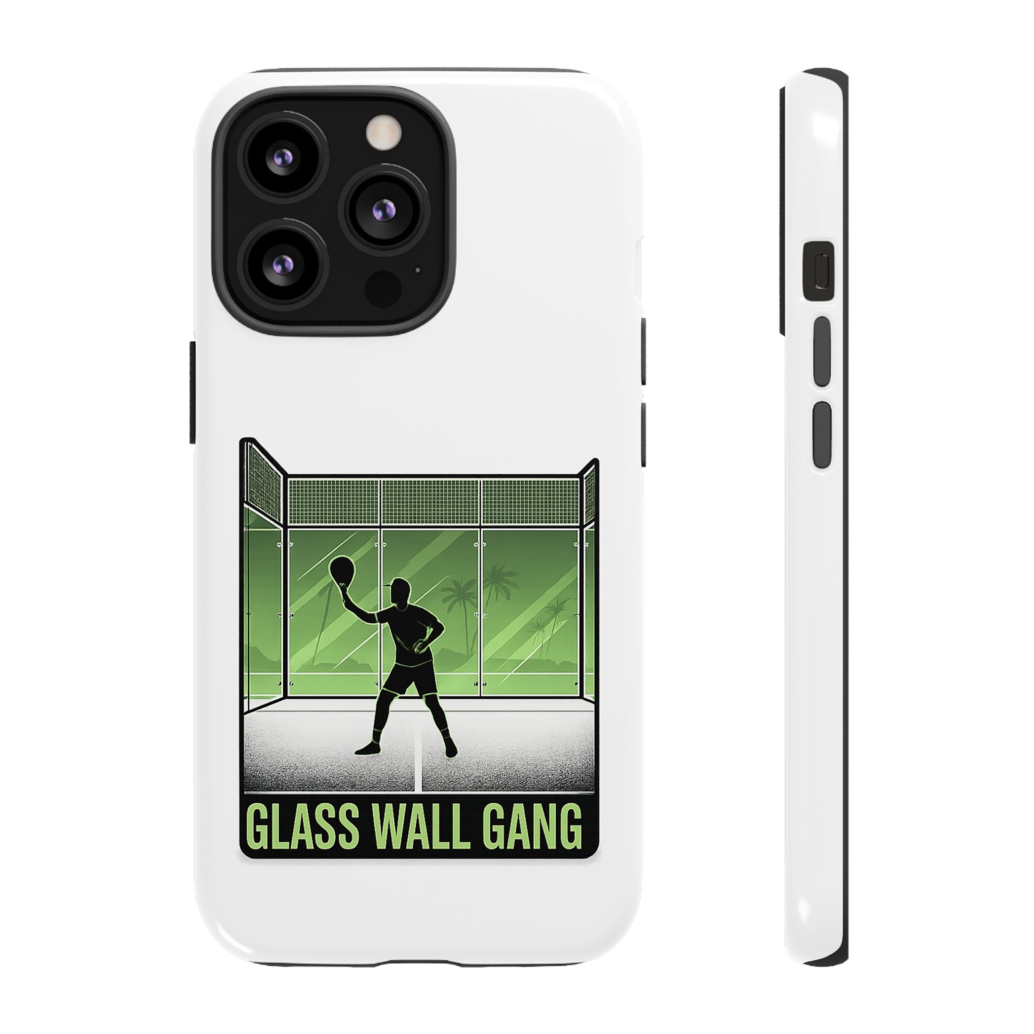 Phone Case — Glass Wall Gang Padel Tennis Design