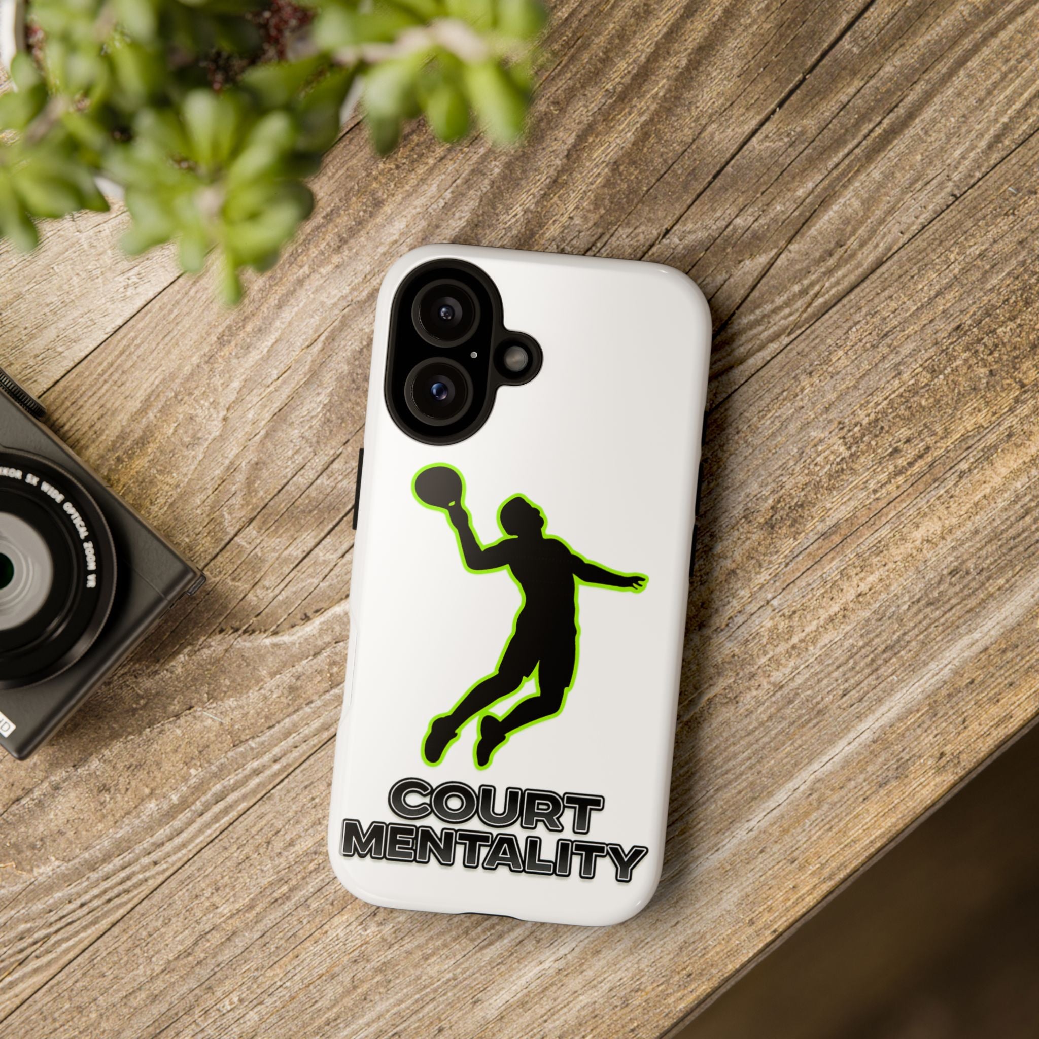 Padel Tennis Phone Case — "Court Mentality" Durable Protective Case