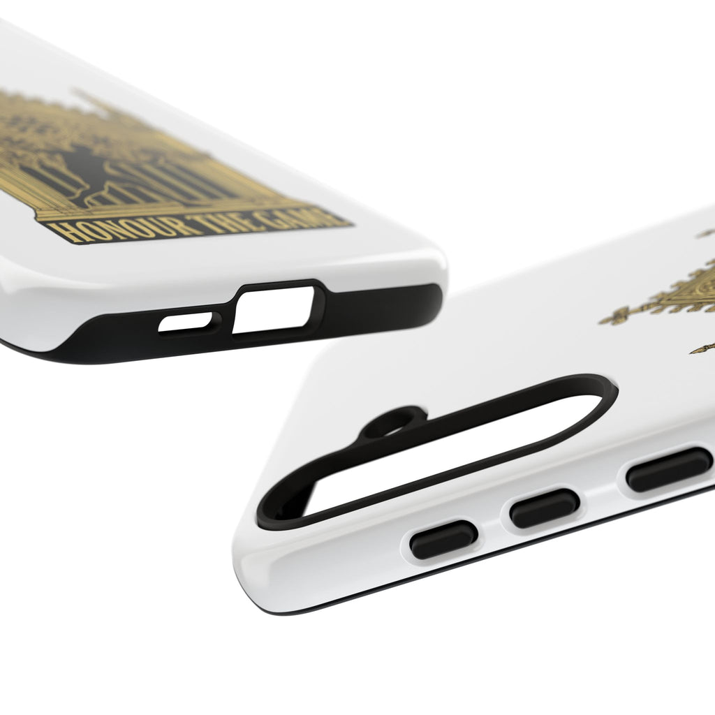 Phone Case — 'Honour the Game' Gothic Padel Tennis Cathedral Design
