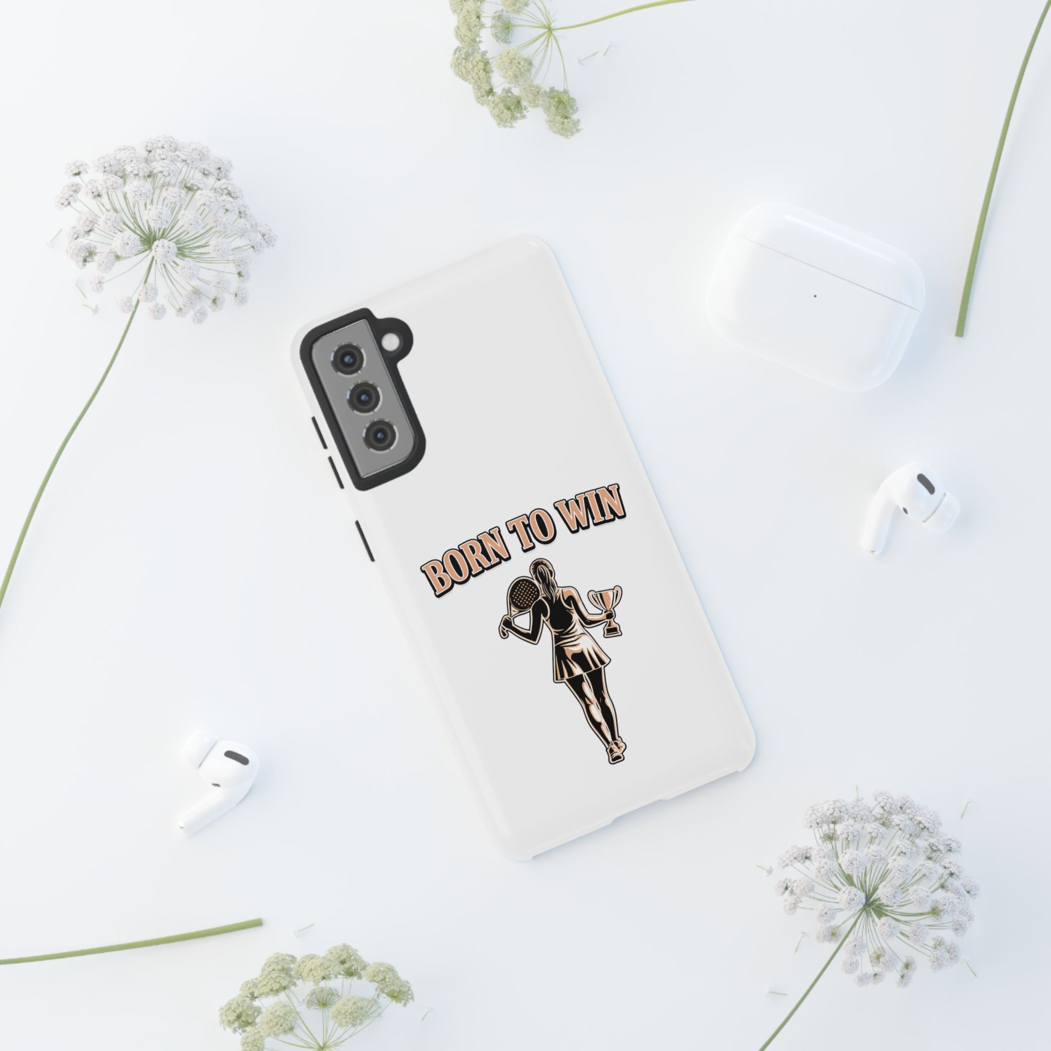 Born to Win PadelTennis Phone Case