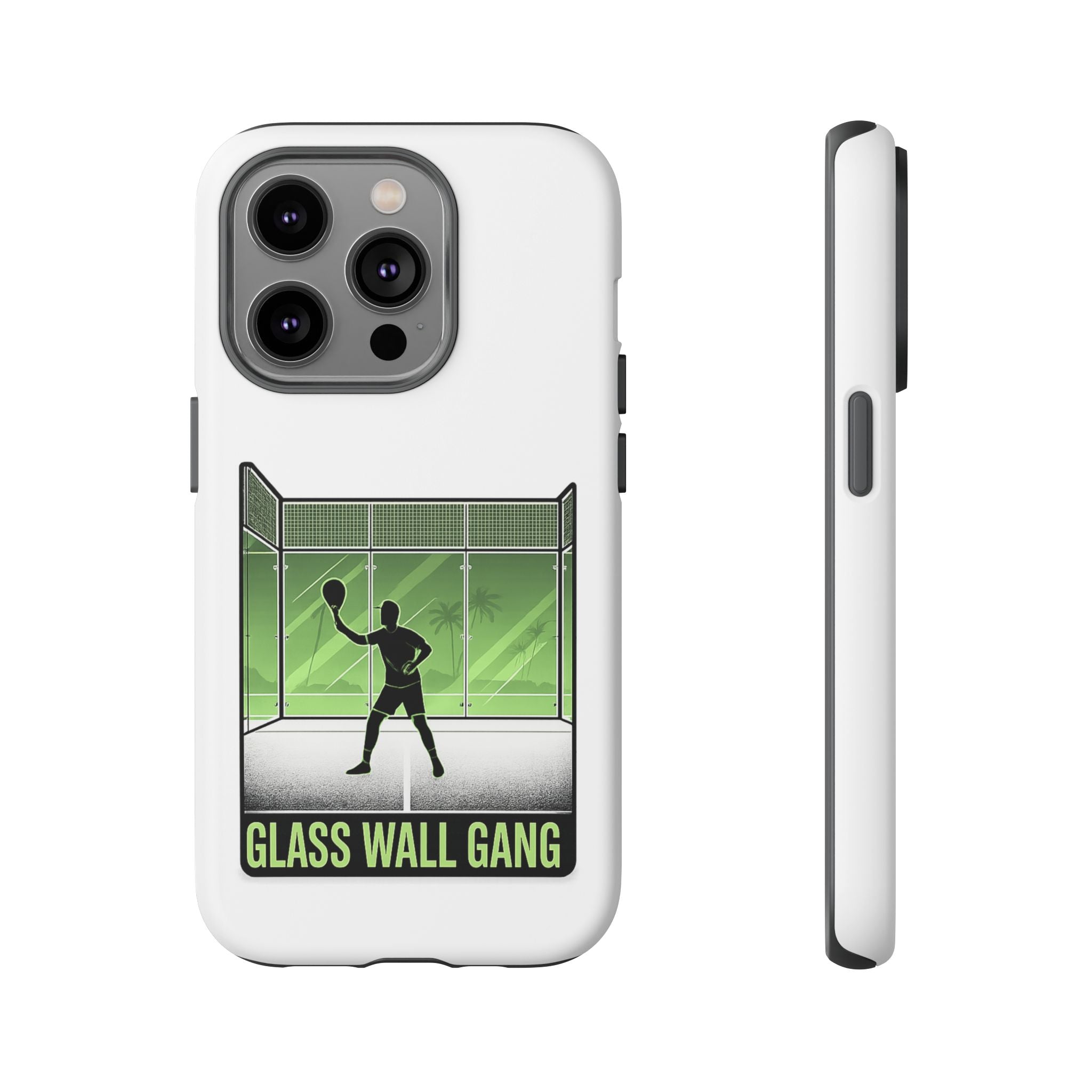 Phone Case — Glass Wall Gang Padel Tennis Design
