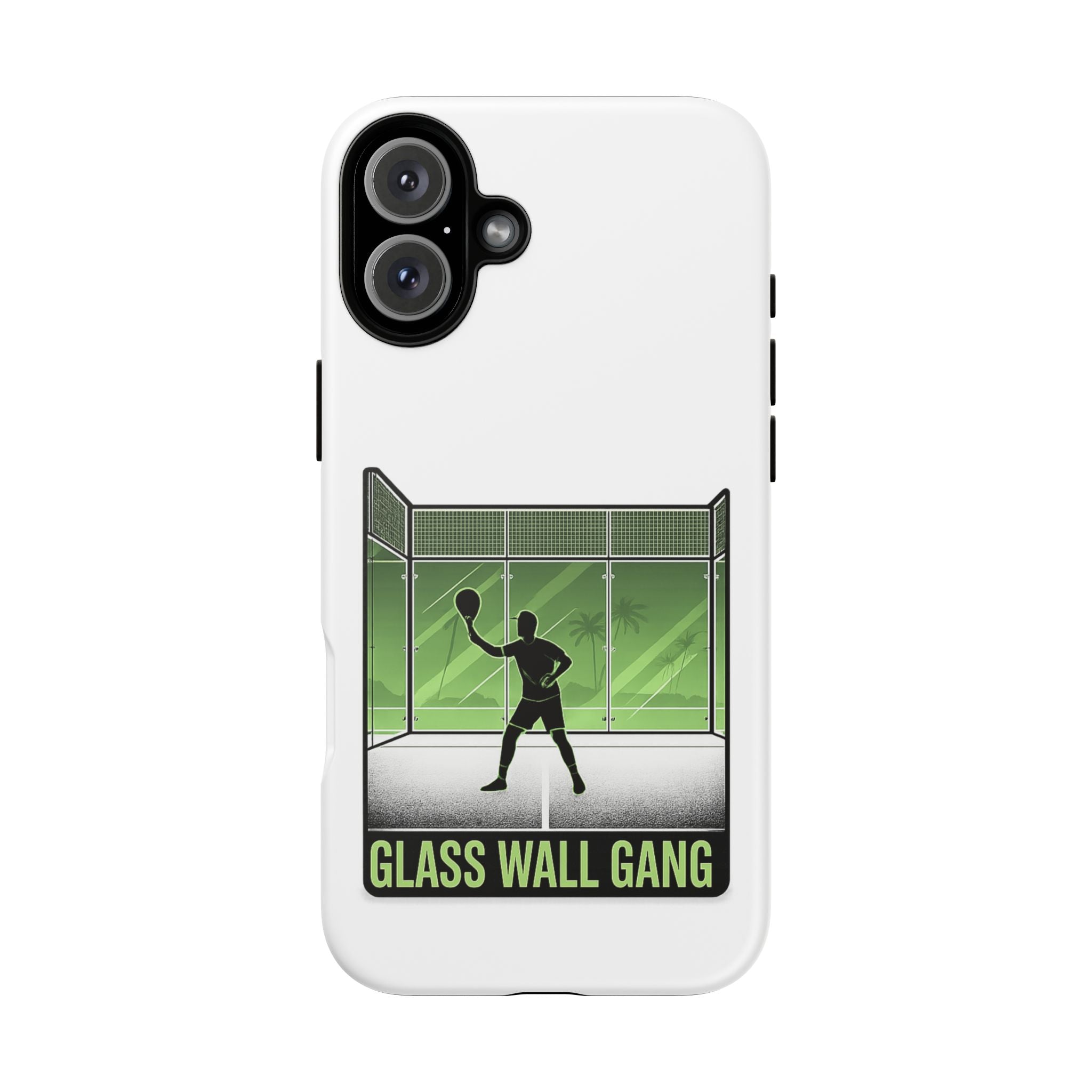 Phone Case — Glass Wall Gang Padel Tennis Design