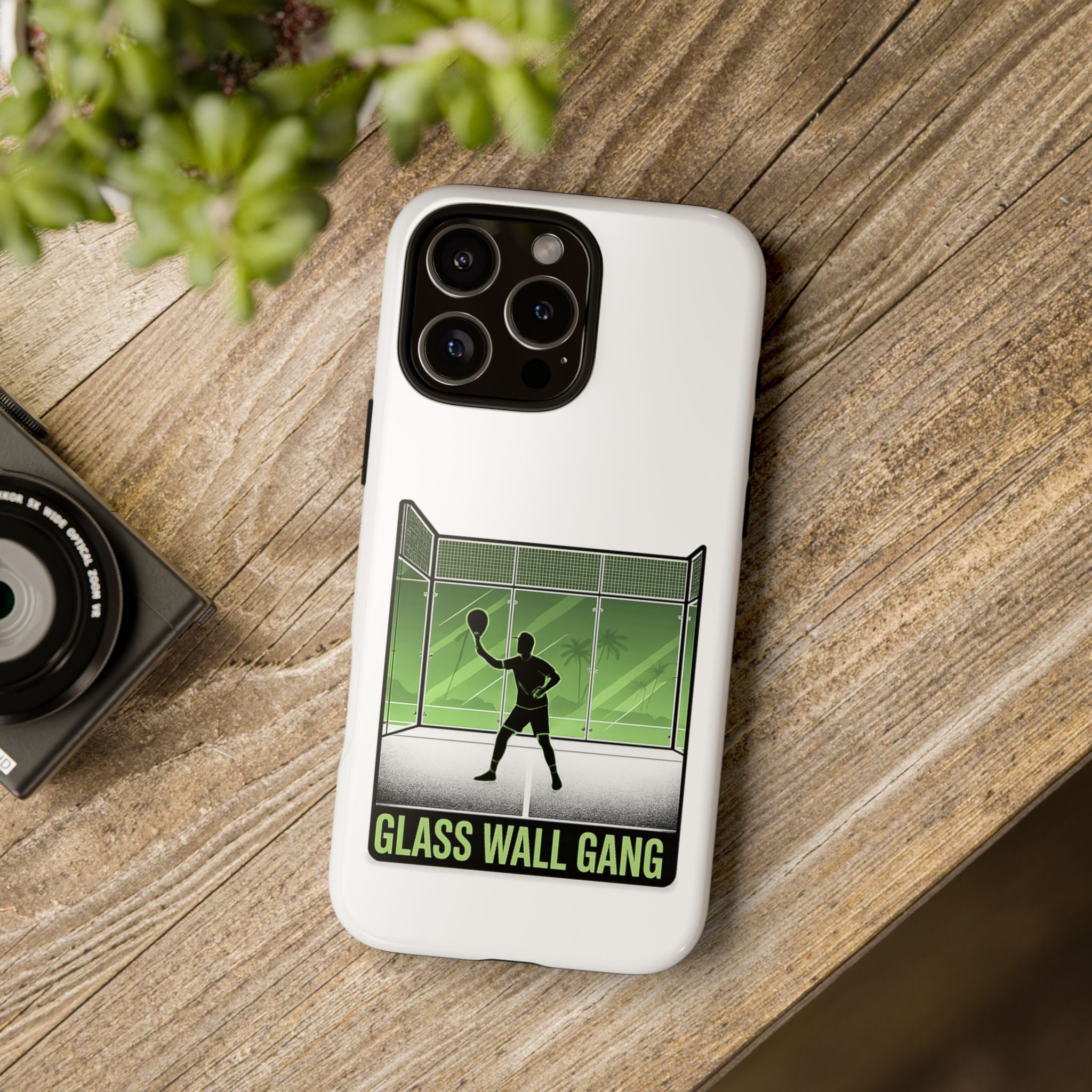 Phone Case — Glass Wall Gang Padel Tennis Design