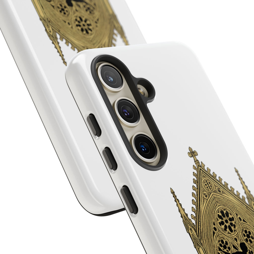 Phone Case — 'Honour the Game' Gothic Padel Tennis Cathedral Design