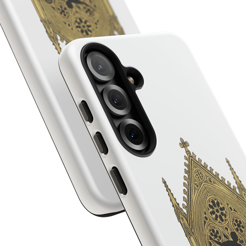 Phone Case — 'Honour the Game' Gothic Padel Tennis Cathedral Design