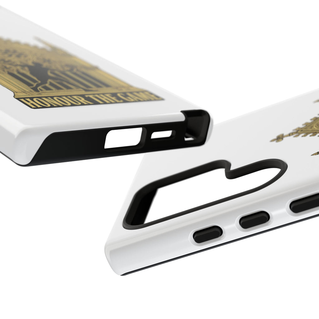 Phone Case — 'Honour the Game' Gothic Padel Tennis Cathedral Design