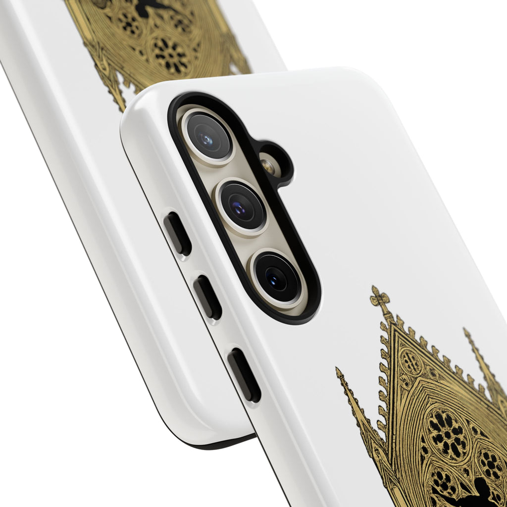 Phone Case — 'Honour the Game' Gothic Padel Tennis Cathedral Design