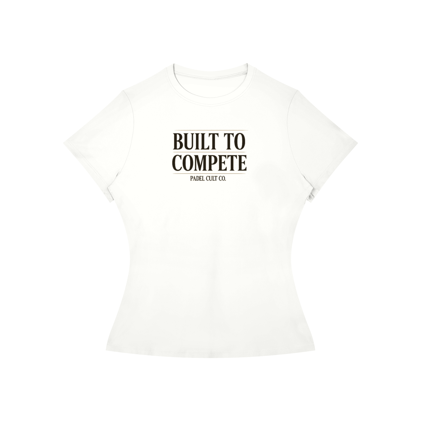 Women’s Slim Fit Performance T-Shirt / Built To Compete.