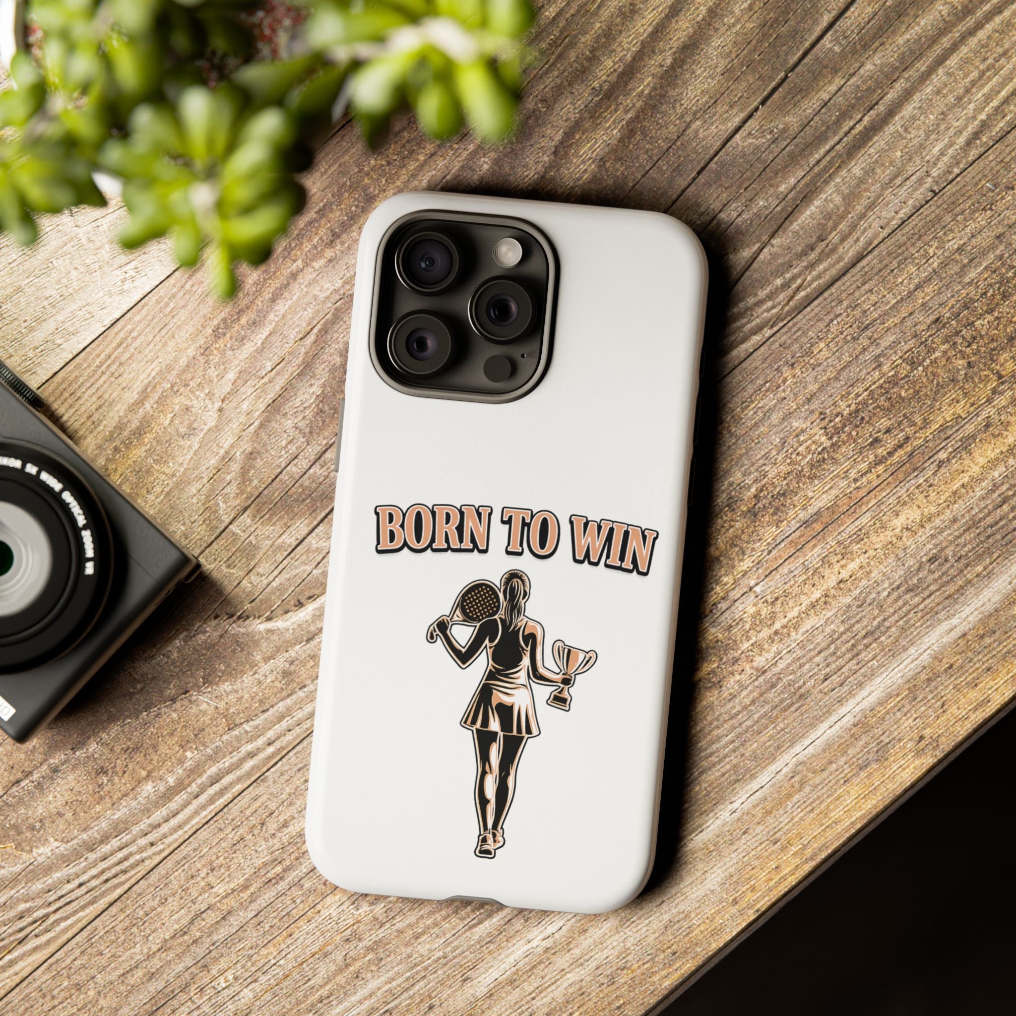 Born to Win PadelTennis Phone Case