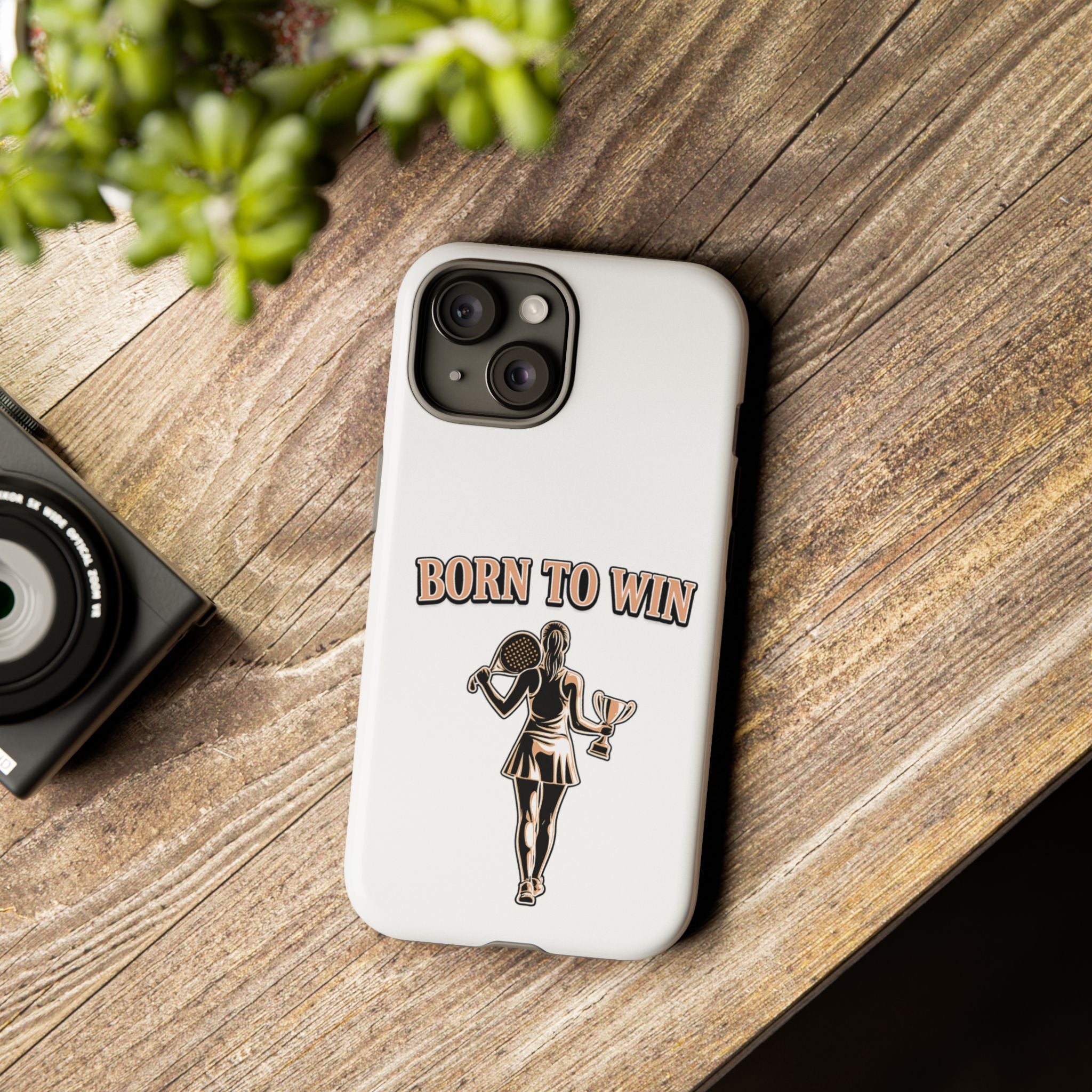 Born to Win PadelTennis Phone Case