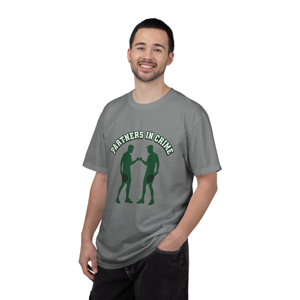 Partners in Crime T-Shirt — Matching Friends Padel Tee