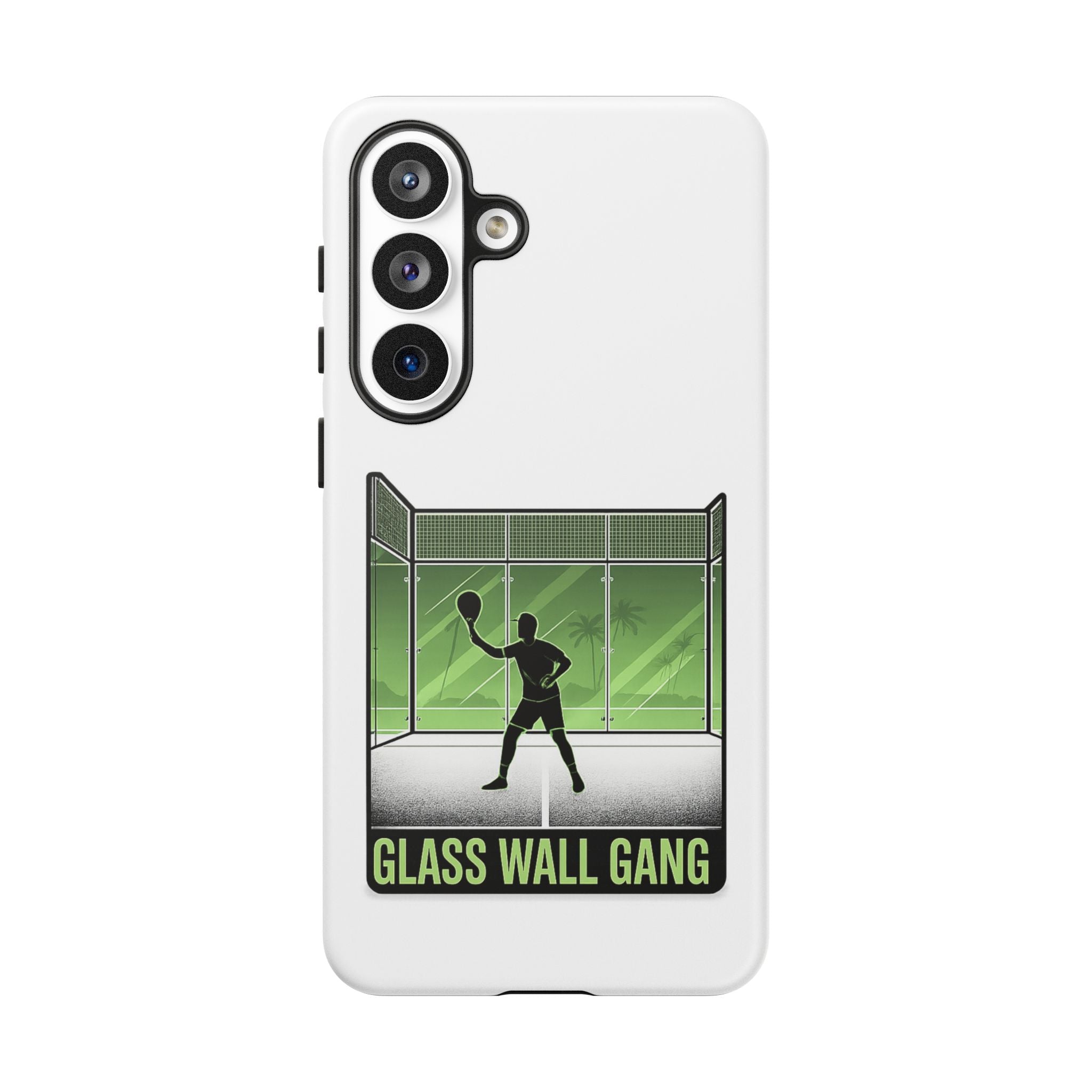 Phone Case — Glass Wall Gang Padel Tennis Design