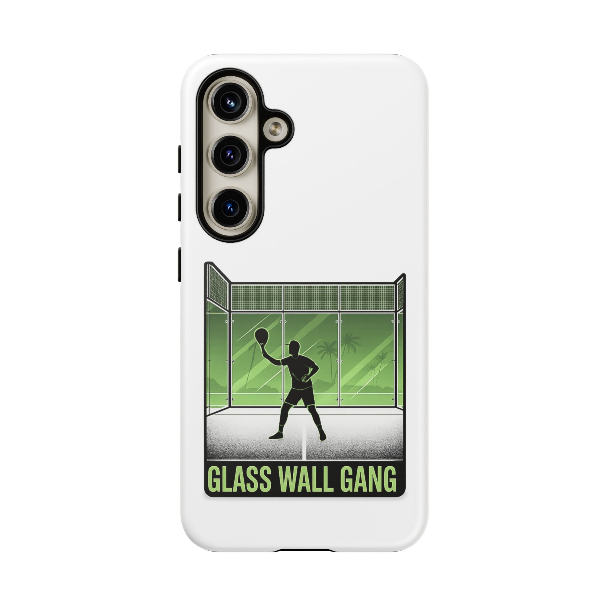 Phone Case — Glass Wall Gang Padel Tennis Design