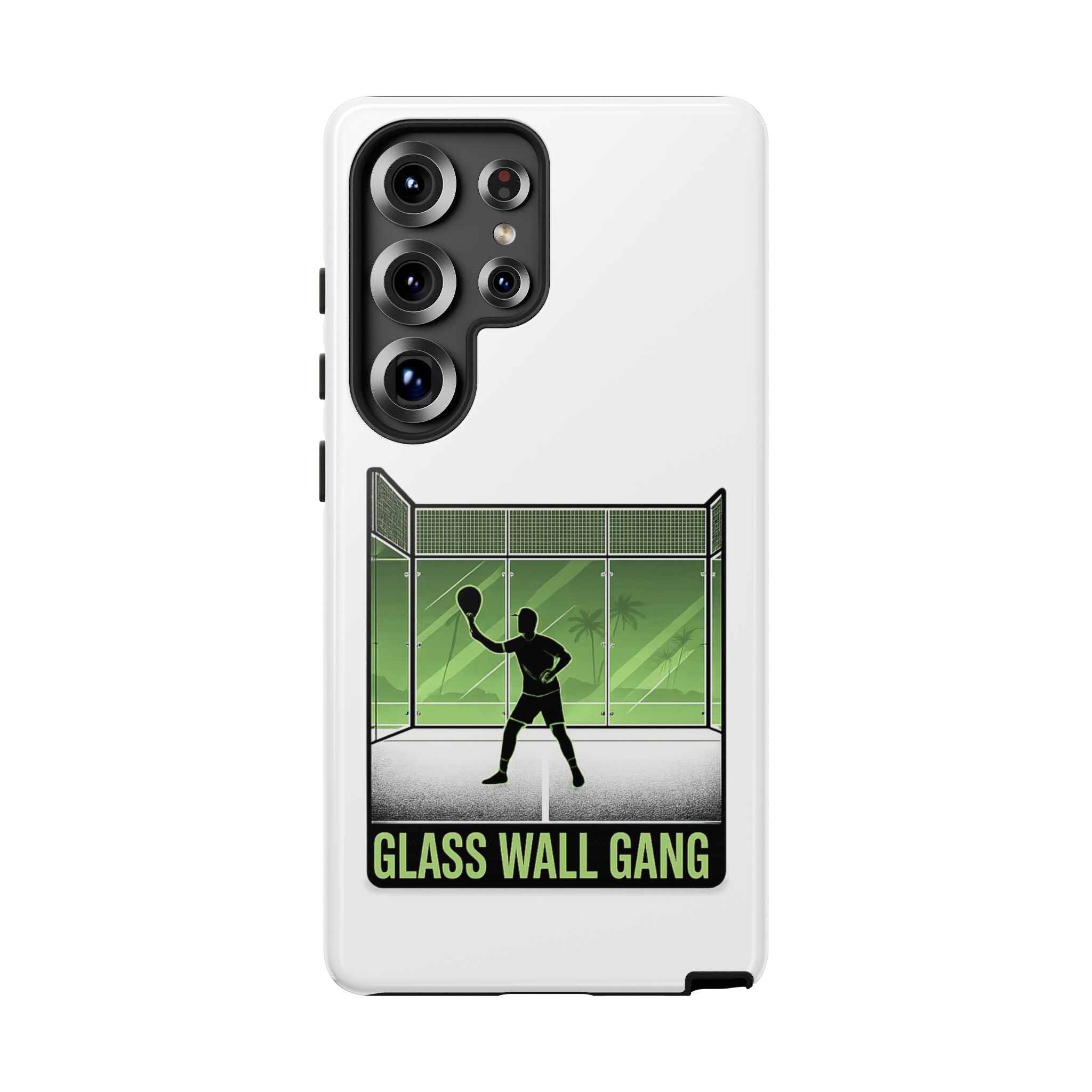 Phone Case — Glass Wall Gang Padel Tennis Design