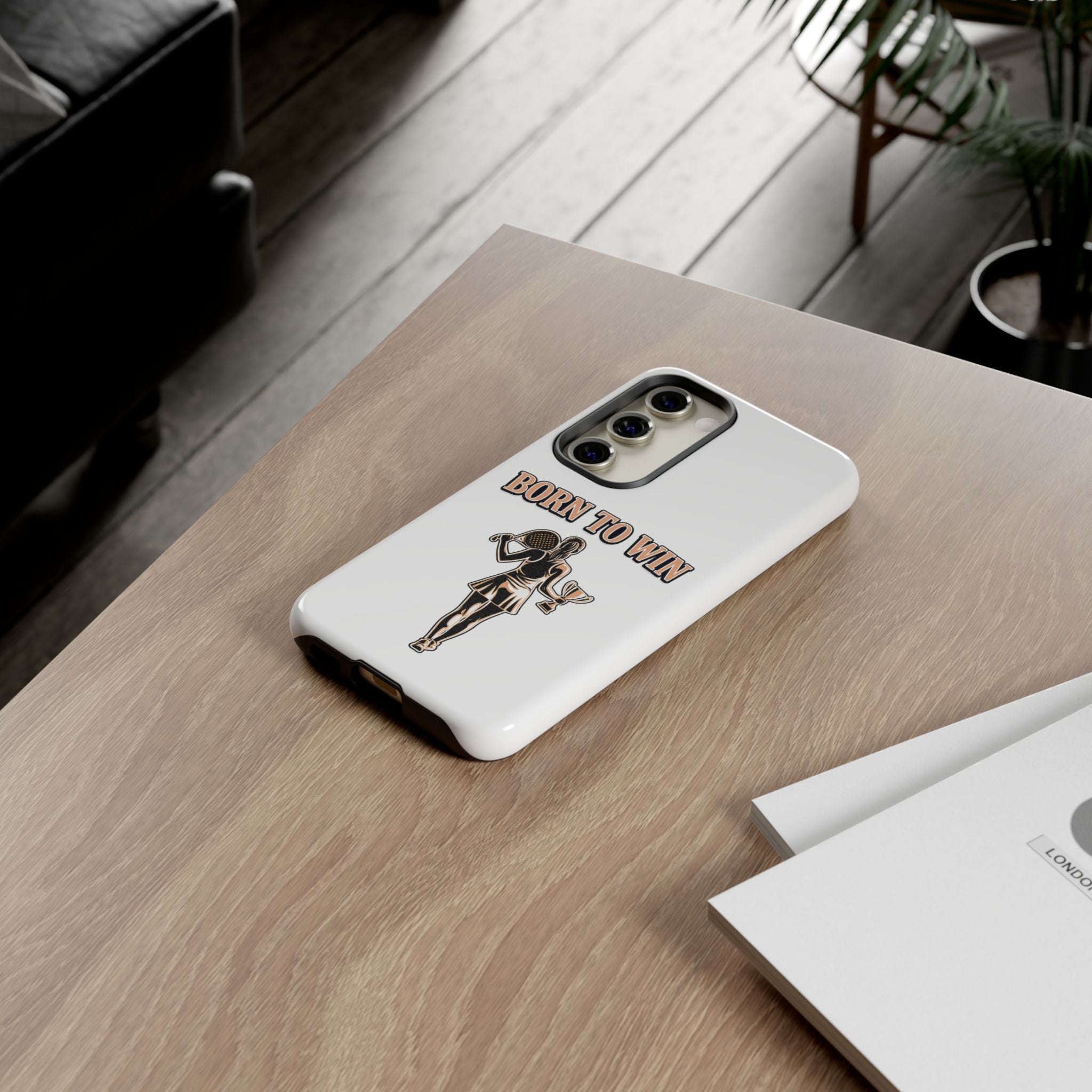 Born to Win PadelTennis Phone Case