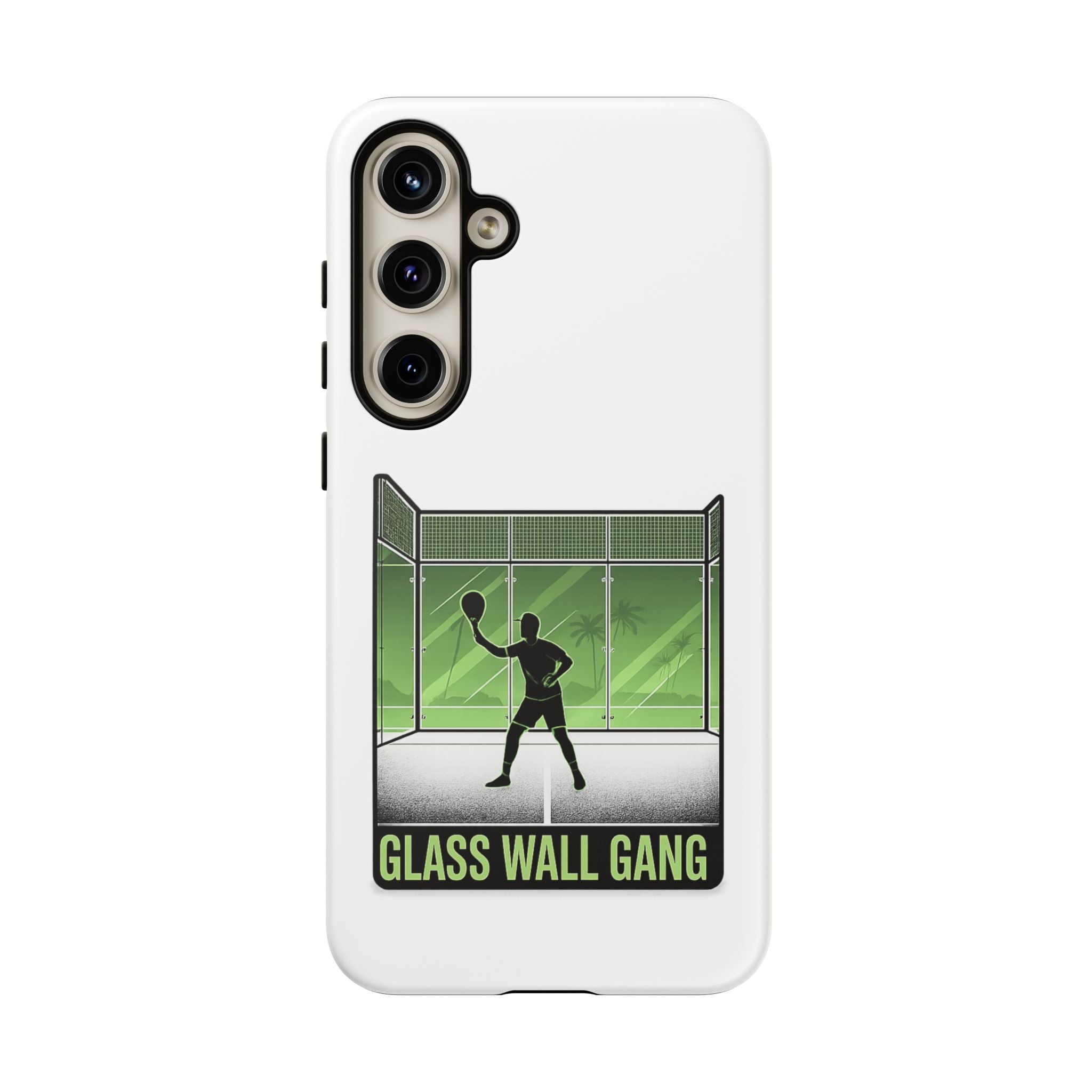Phone Case — Glass Wall Gang Padel Tennis Design