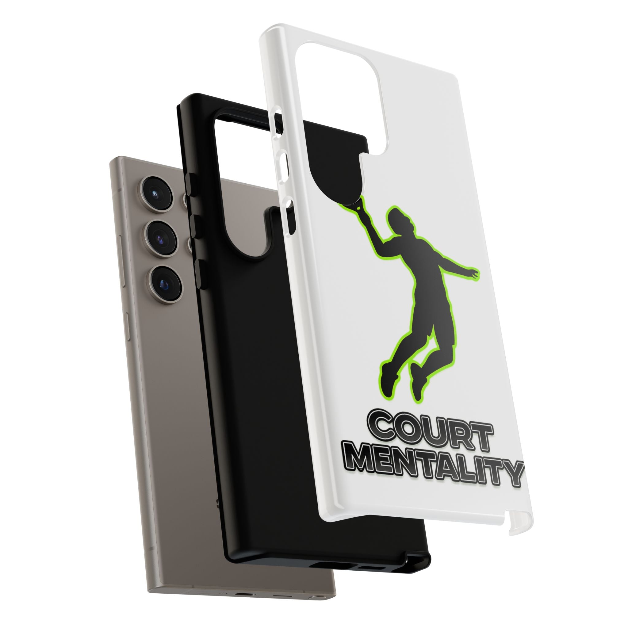 Padel Tennis Phone Case — "Court Mentality" Durable Protective Case