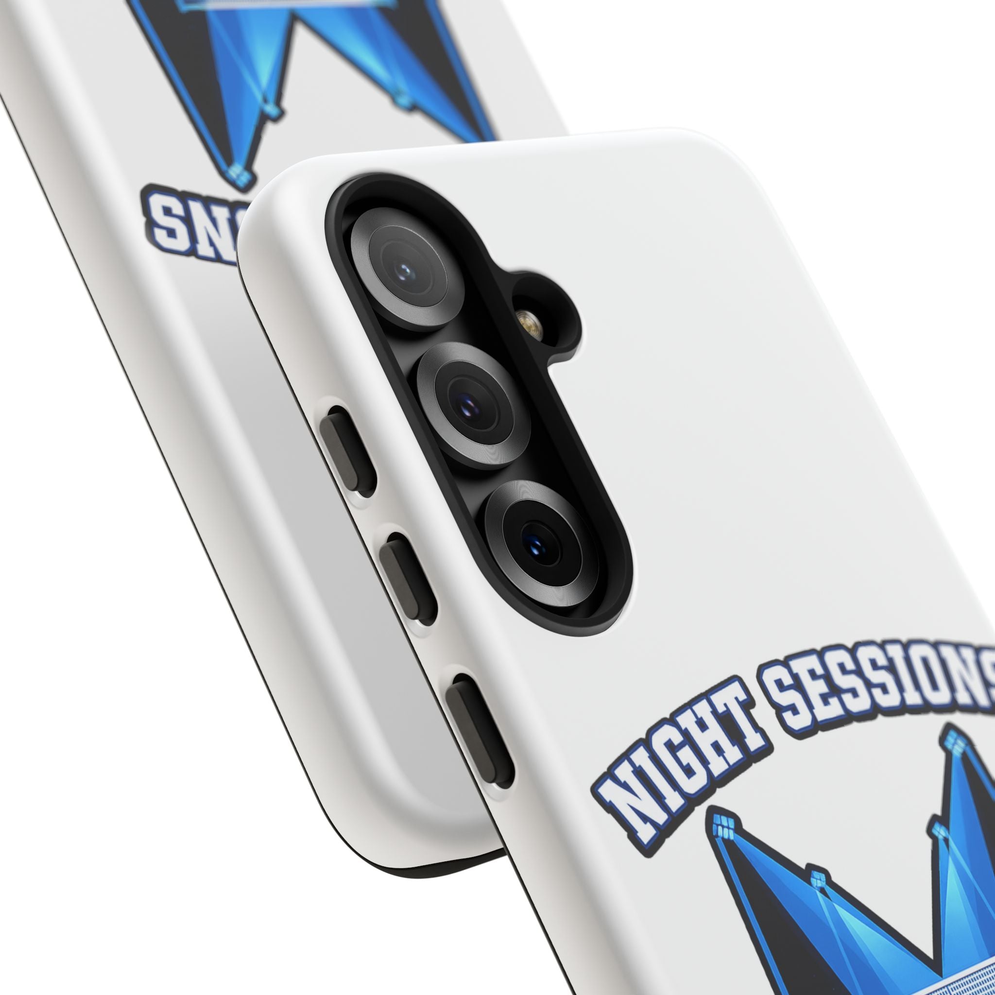 Night Sessions Phone Case — Tough Protective Slim Case with Padel-Inspired Design