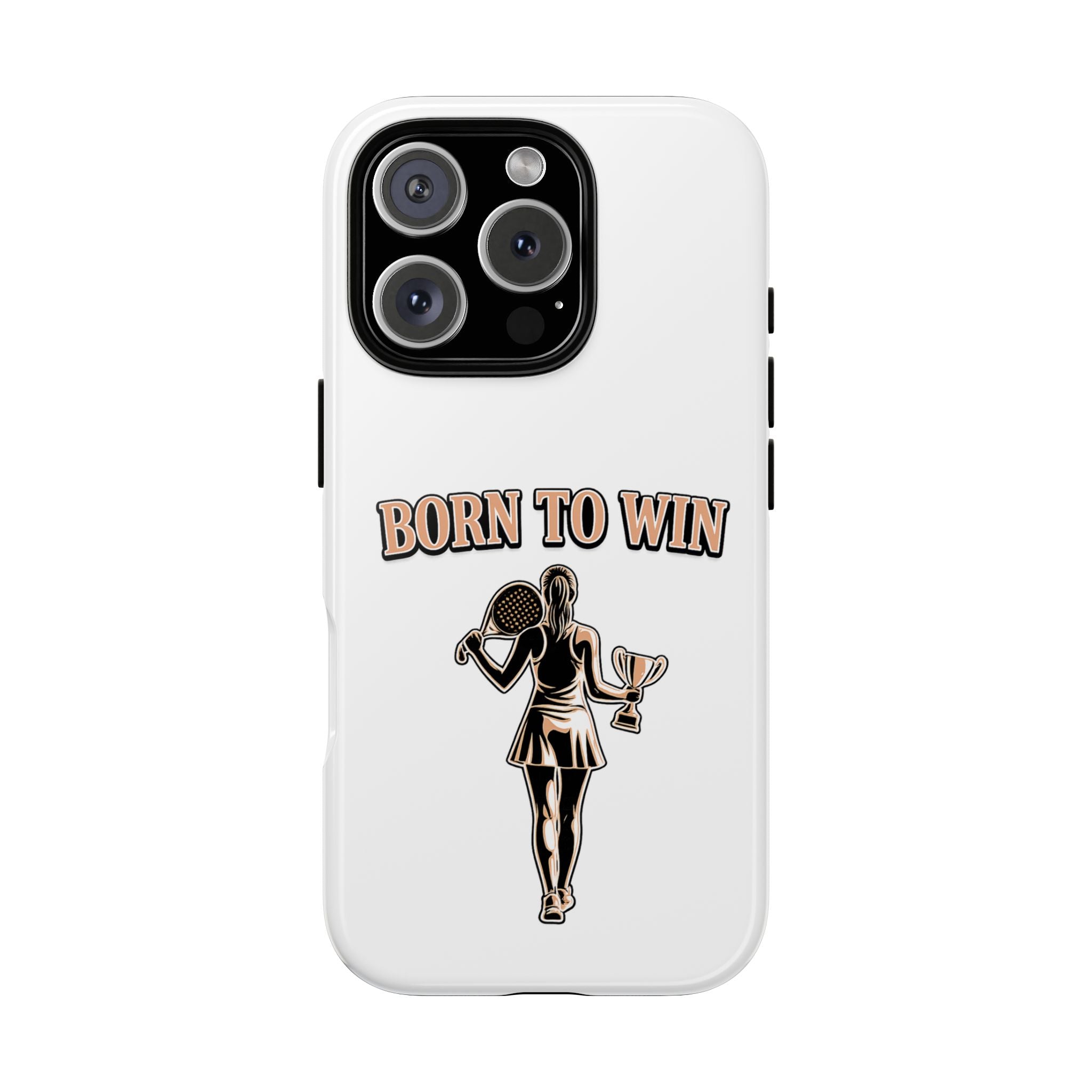 Born to Win PadelTennis Phone Case