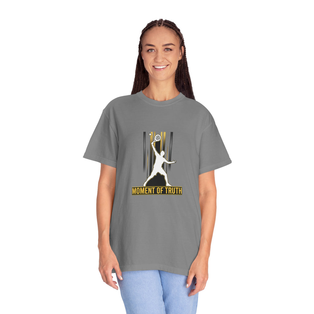 Moment of Truth T-Shirt — Padel Inspired Graphic Tee