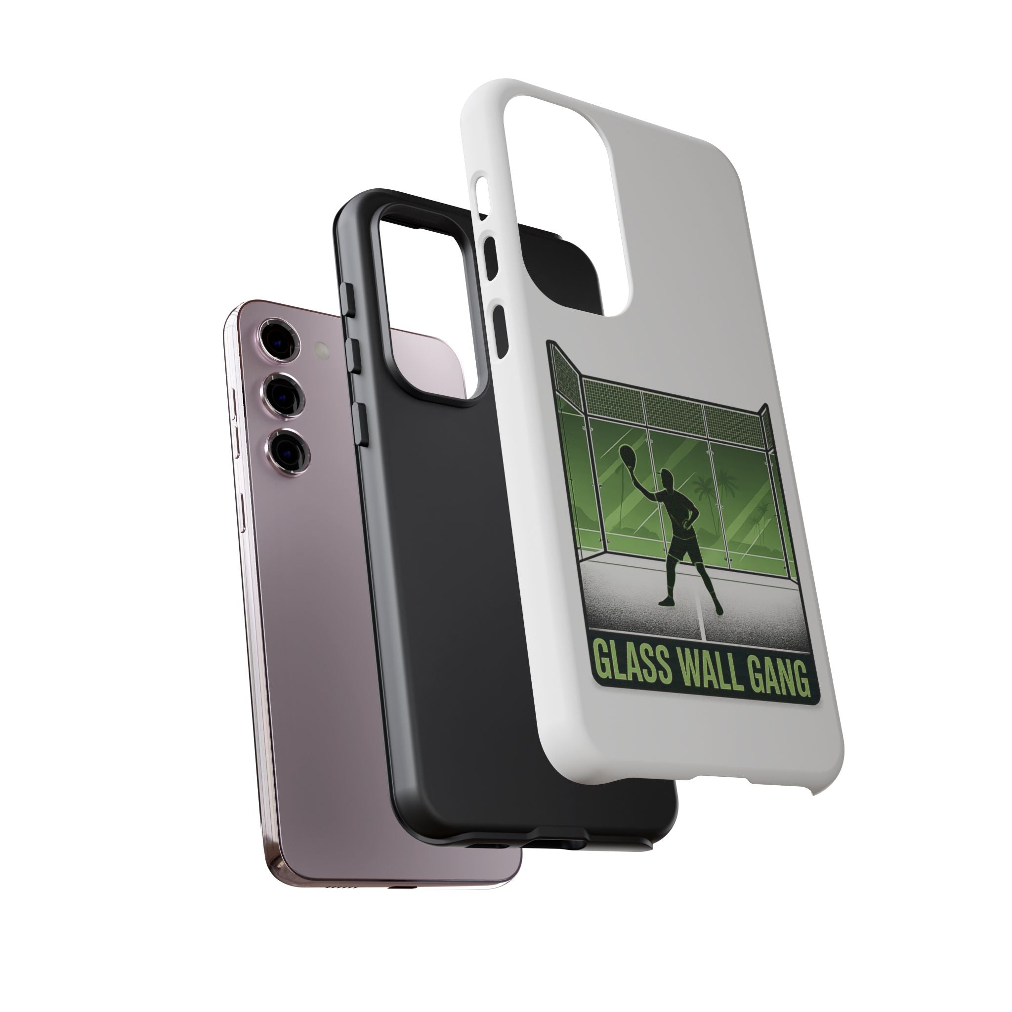 Phone Case — Glass Wall Gang Padel Tennis Design