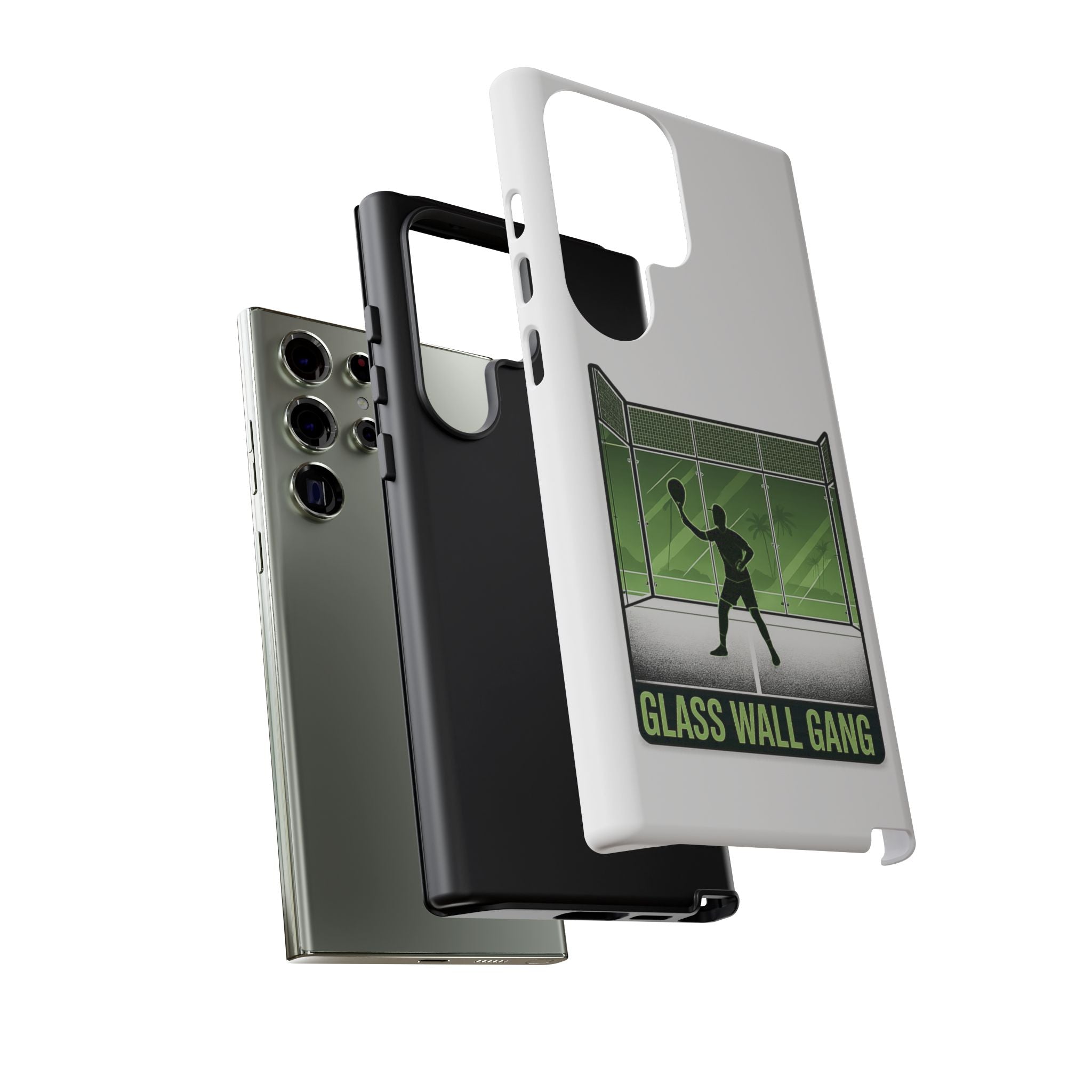 Phone Case — Glass Wall Gang Padel Tennis Design