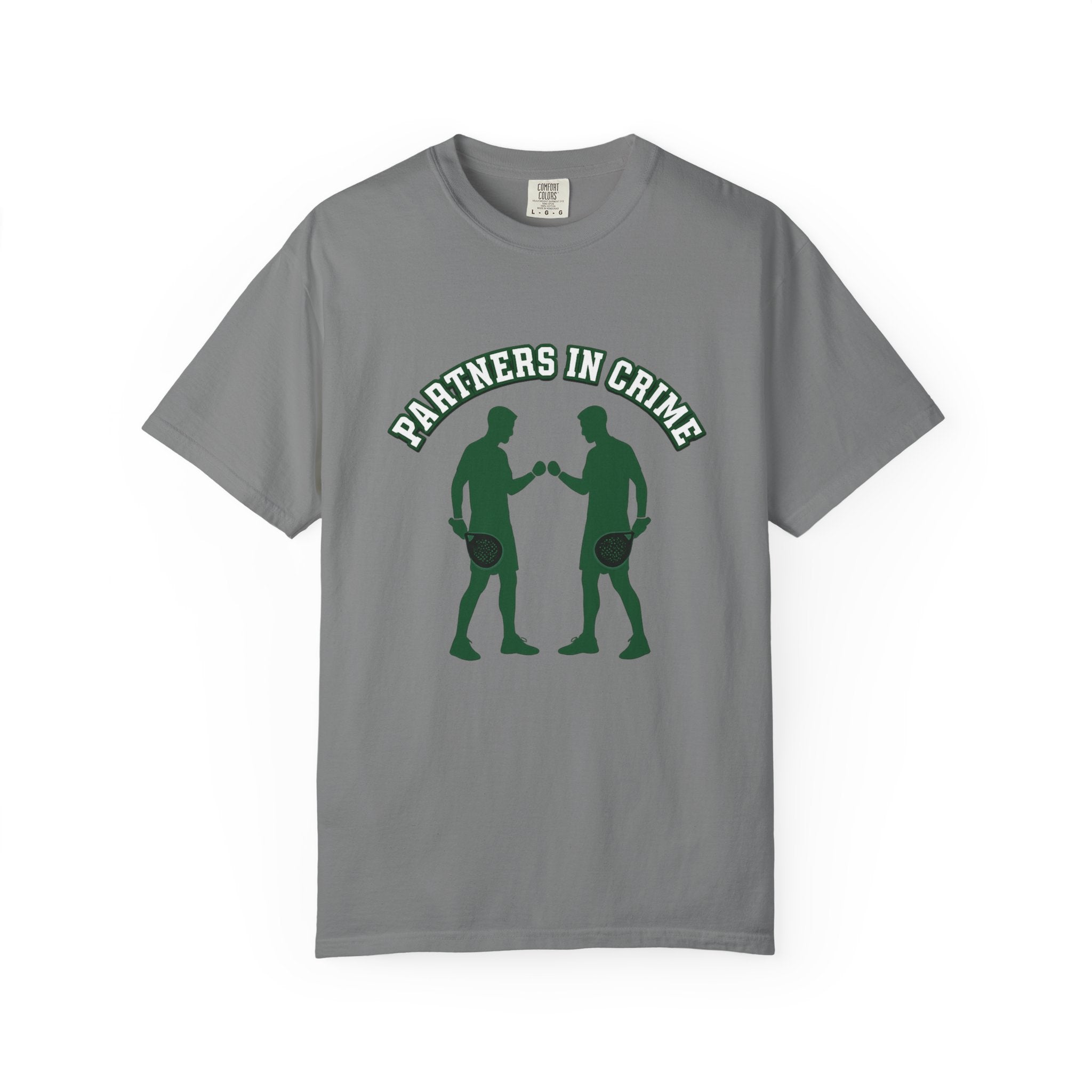 Partners in Crime T-Shirt — Matching Friends Padel Tee