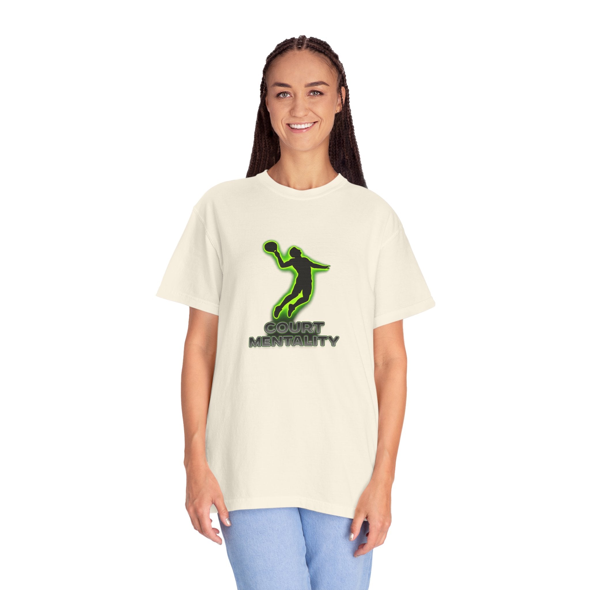 Padel Tennis Silhouette Tee — "Court Minority" Graphic T‑Shirt