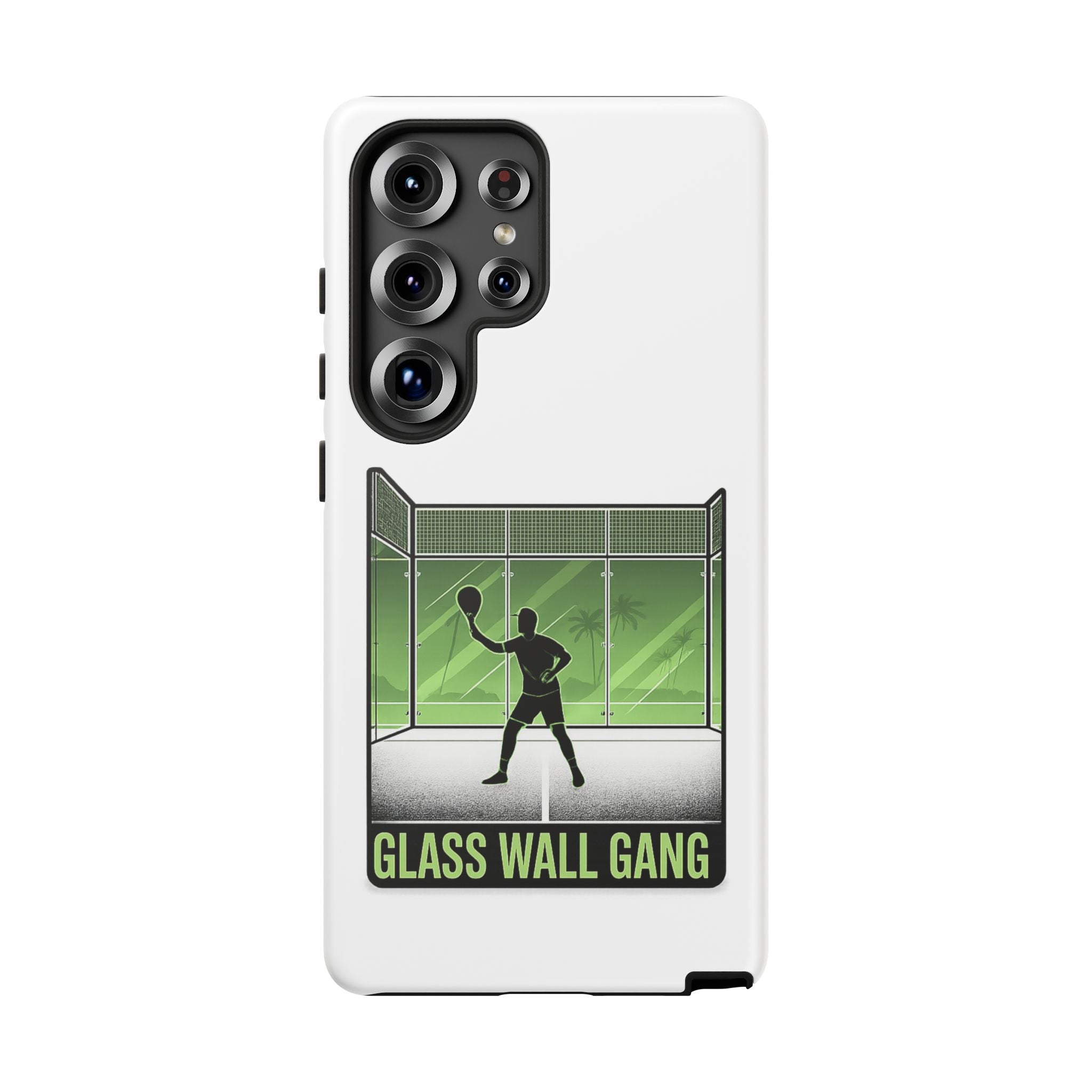 Phone Case — Glass Wall Gang Padel Tennis Design