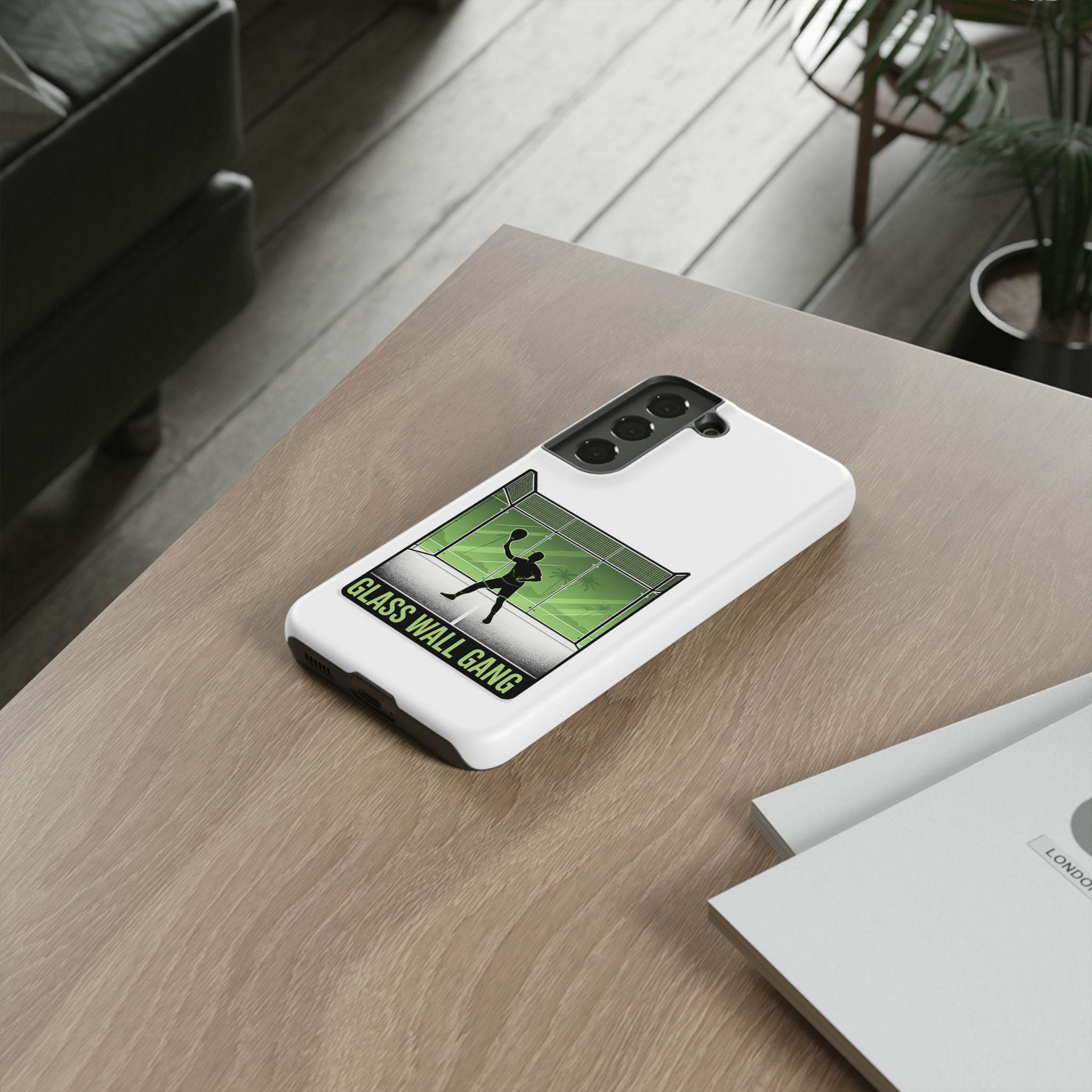 Phone Case — Glass Wall Gang Padel Tennis Design