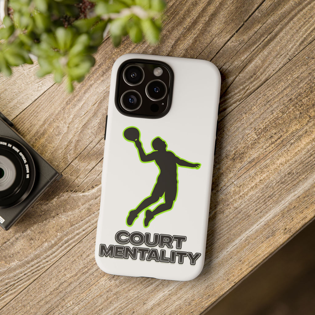 Padel Tennis Phone Case — "Court Mentality" Durable Protective Case