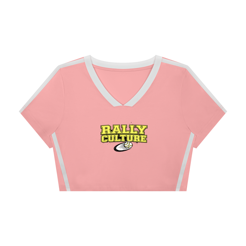 Women’s Slim Fit Padel Crop T-Shirt