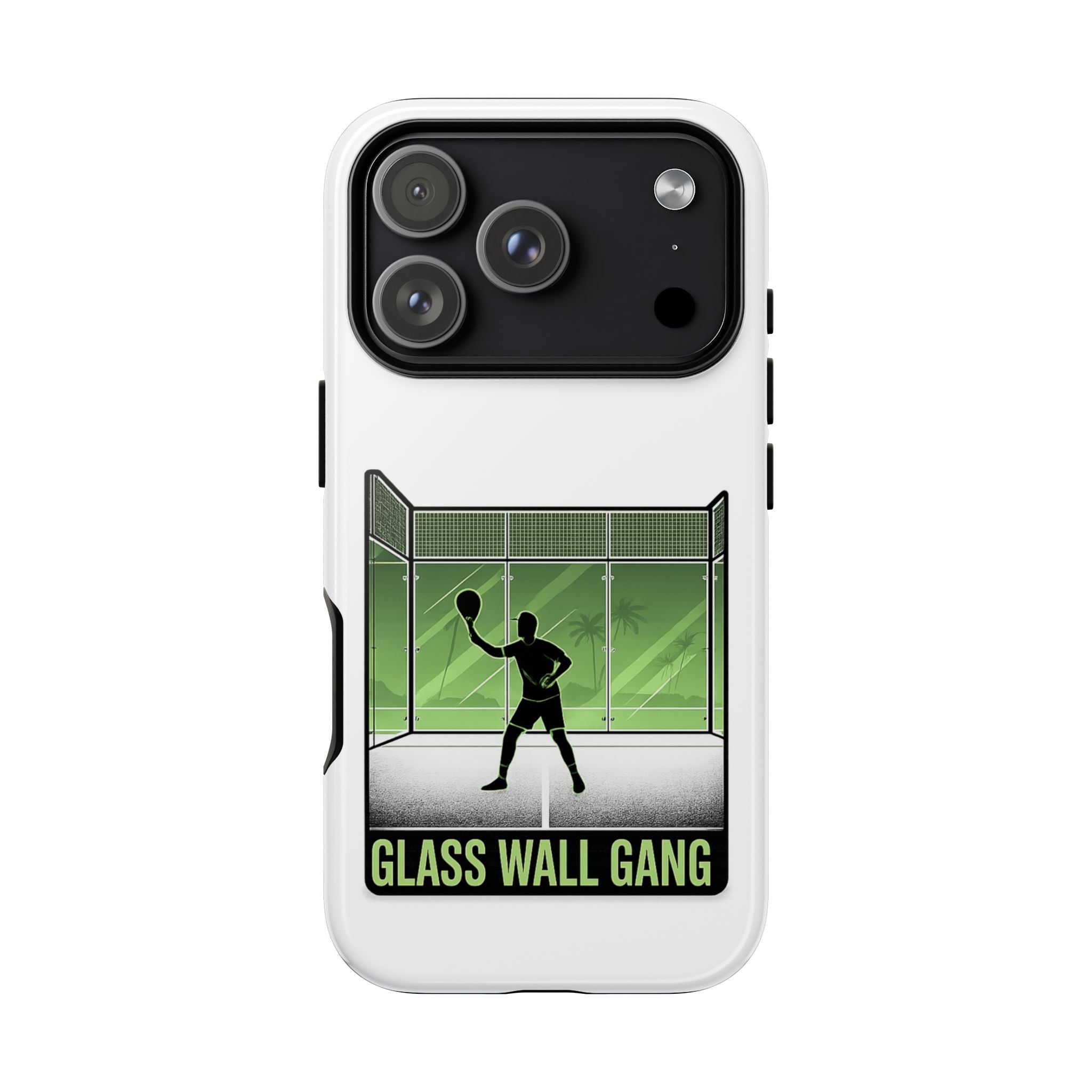 Phone Case — Glass Wall Gang Padel Tennis Design