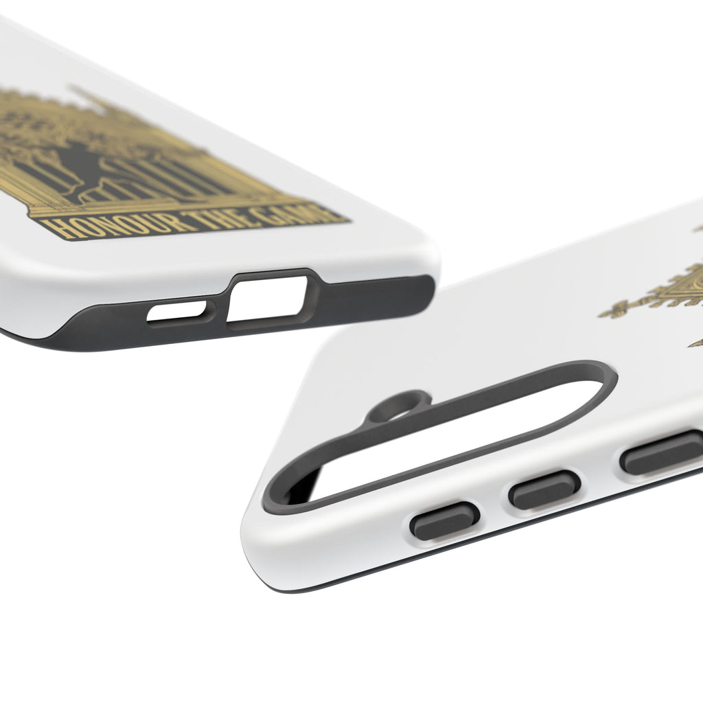 Phone Case — 'Honour the Game' Gothic Padel Tennis Cathedral Design